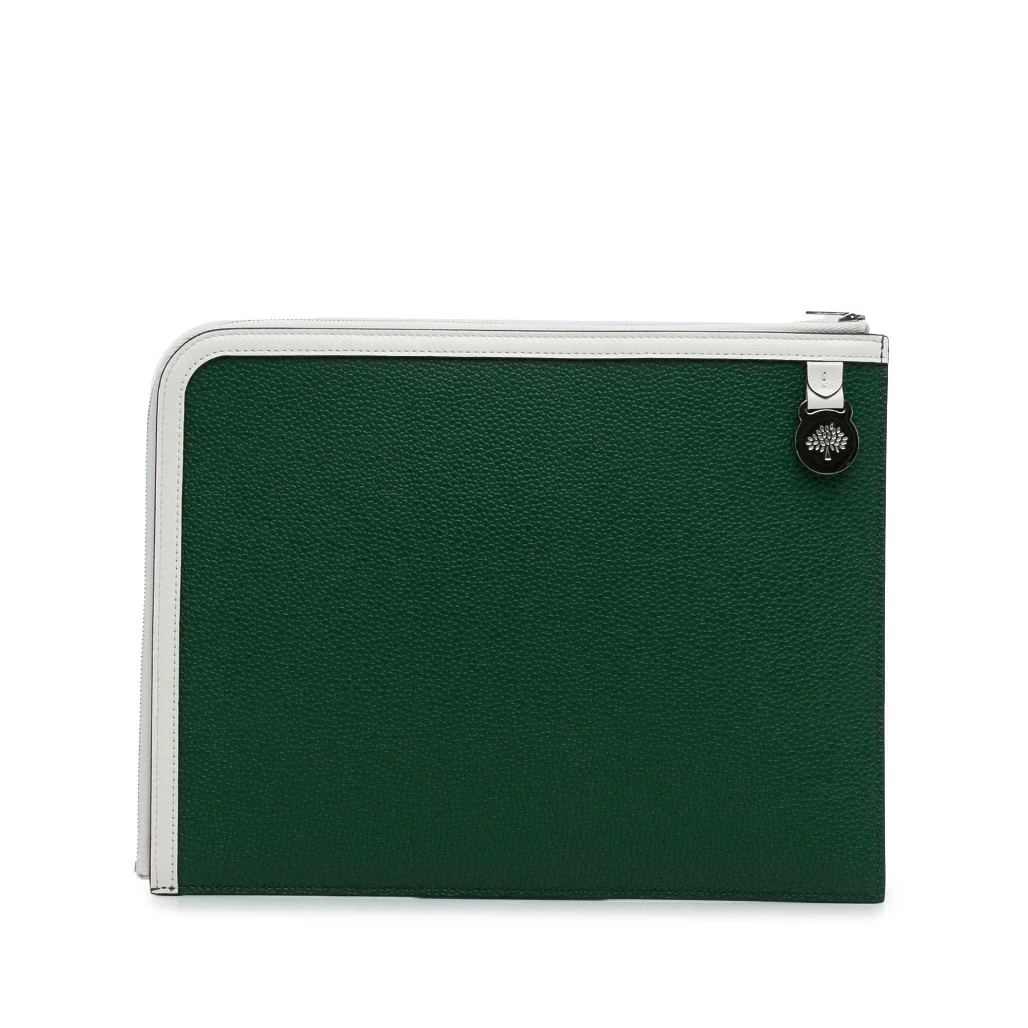 Mulberry | Pre-Owned X Richard Malone Zip Clutch | Blue - Image 10
