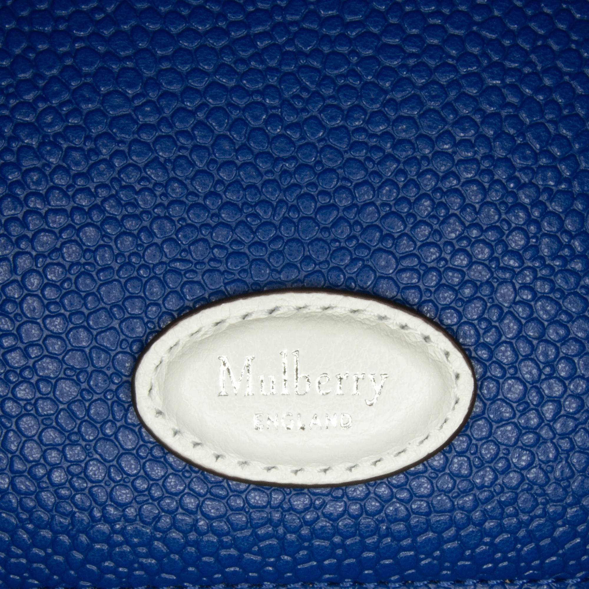 Mulberry | Pre-Owned X Richard Malone Zip Clutch | Blue - Image 4