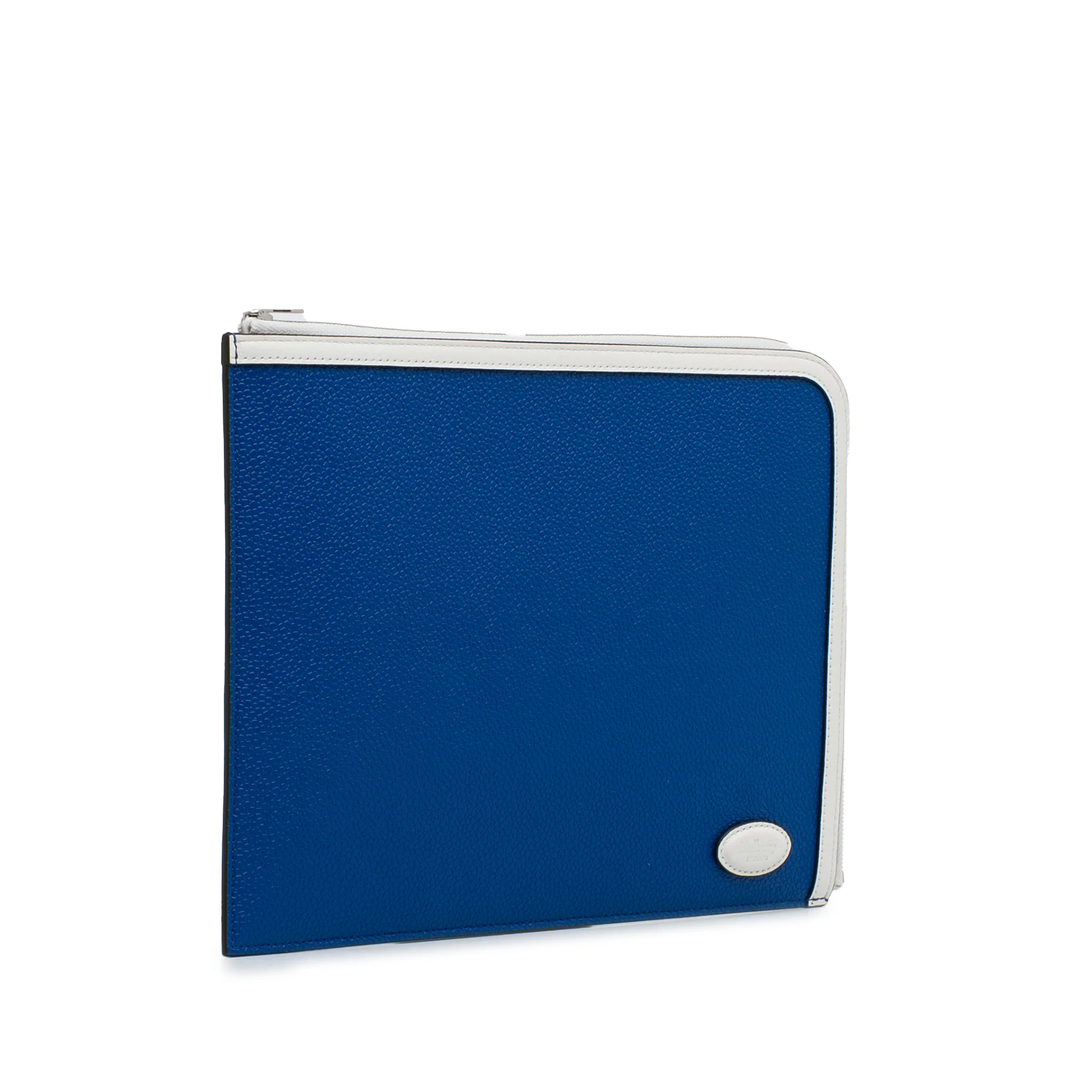 Mulberry | Pre-Owned X Richard Malone Zip Clutch | Blue - Image 8