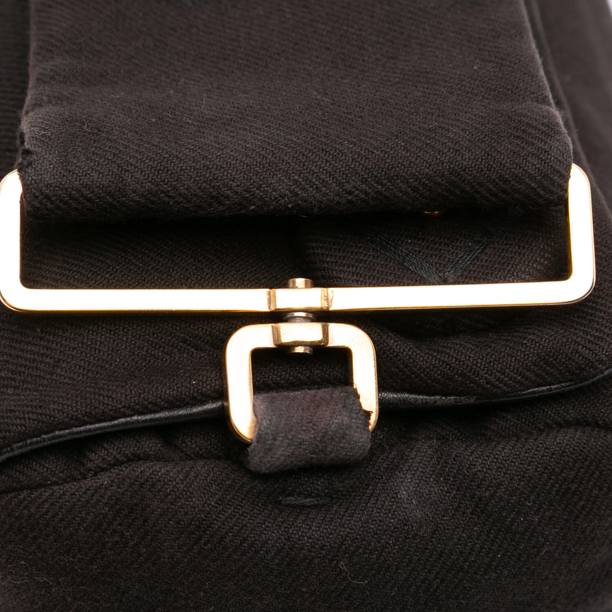 Prada | Pre-Owned Jersey Handbag | Black - Image 2