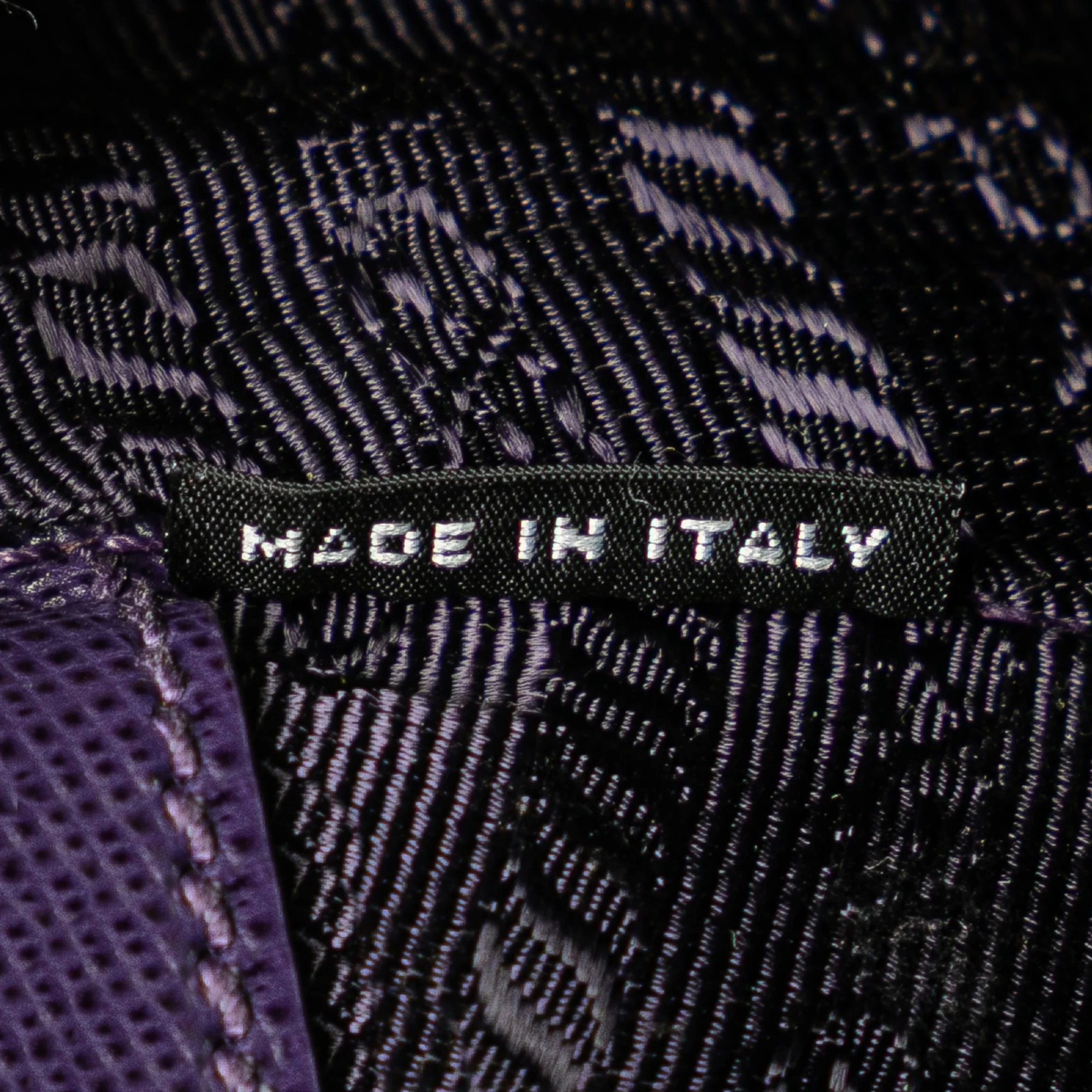 Prada | Pre-Owned Medium Saffiano Lux Promenade Satchel | Purple/Dark Purple - Image 7