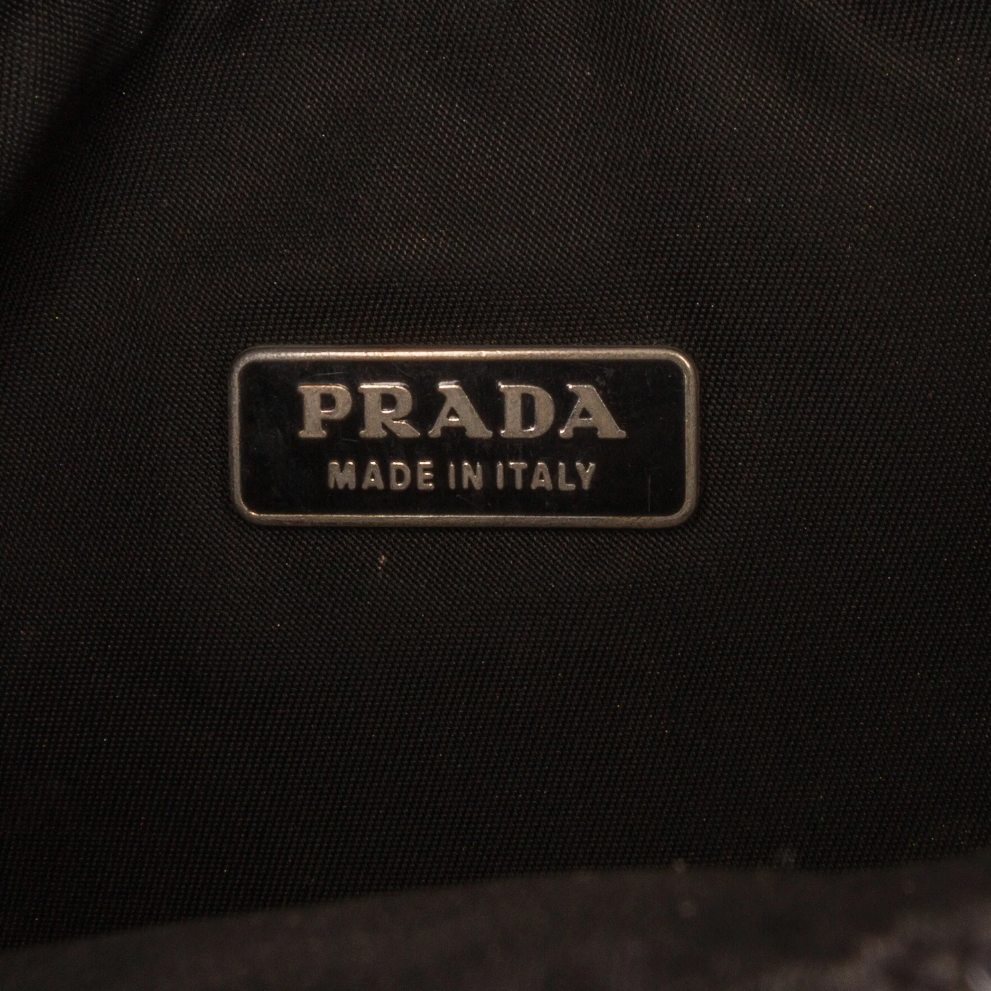 Prada | Pre-Owned Mini Re Nylon Re Edition 2000 Shoulder Bag | Black - Image 11