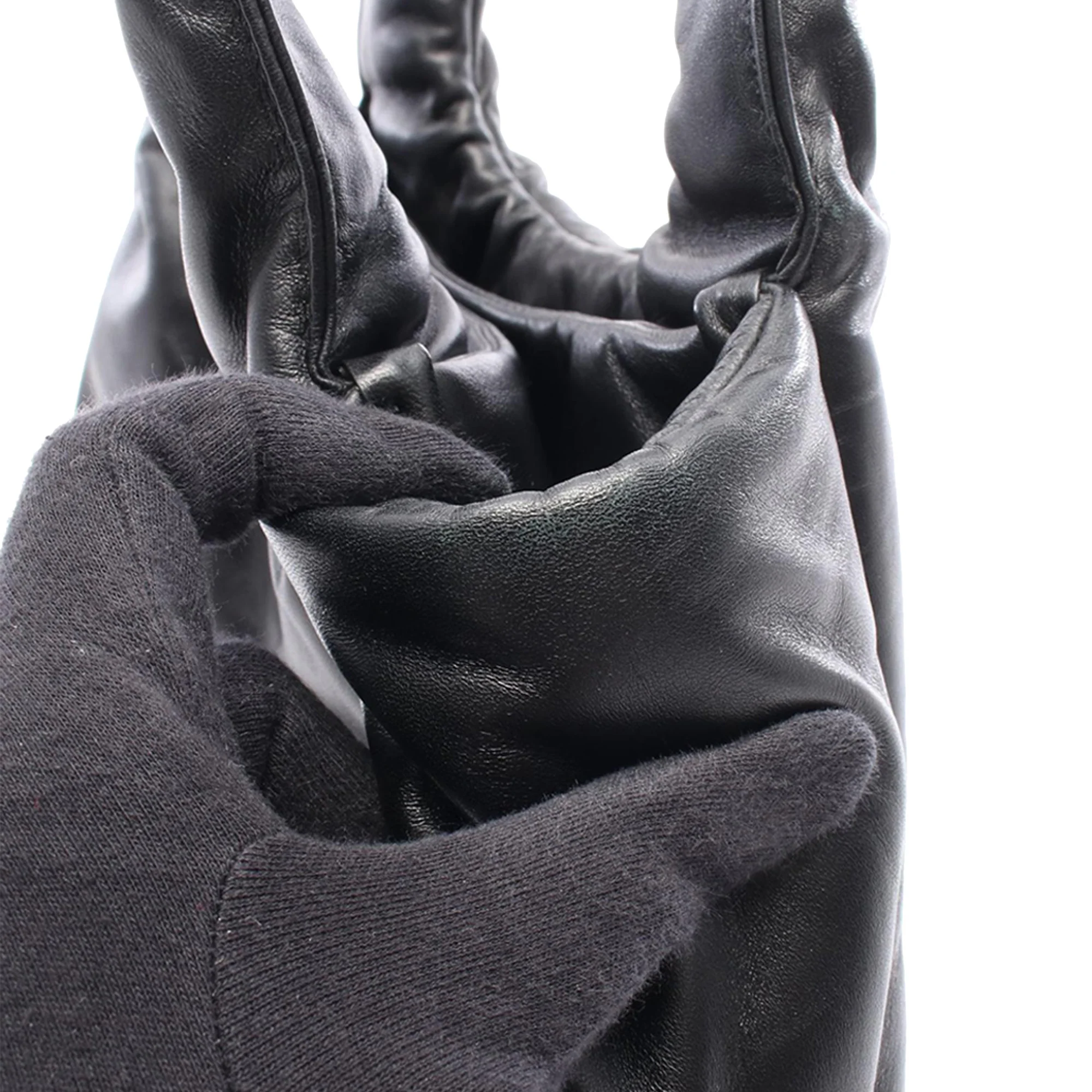 Prada | Pre-Owned Padded Soft Nappa Bag | Black - Image 5