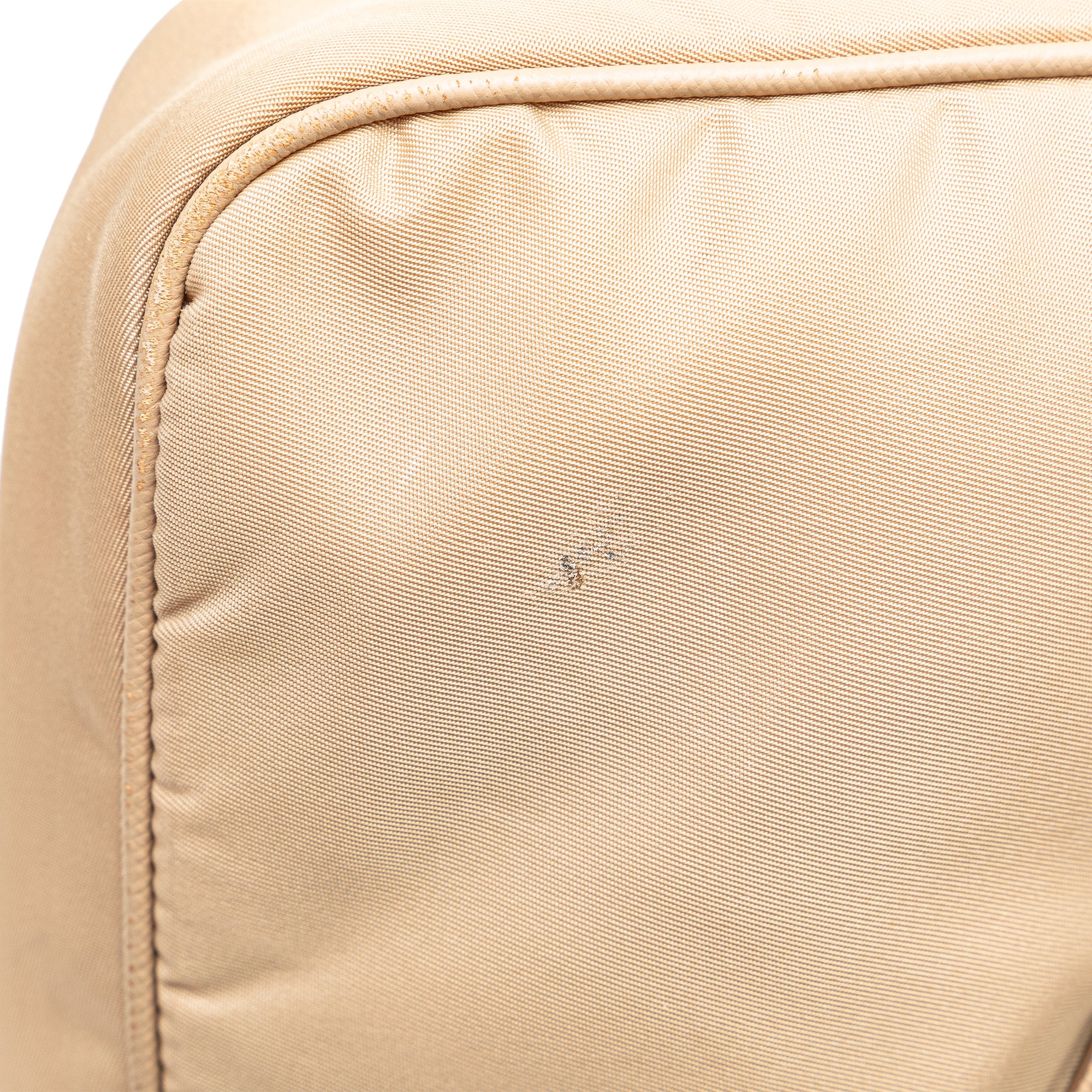Prada | Pre-Owned Re Nylon Re Edition 2005 Satchel | Beige - Image 2