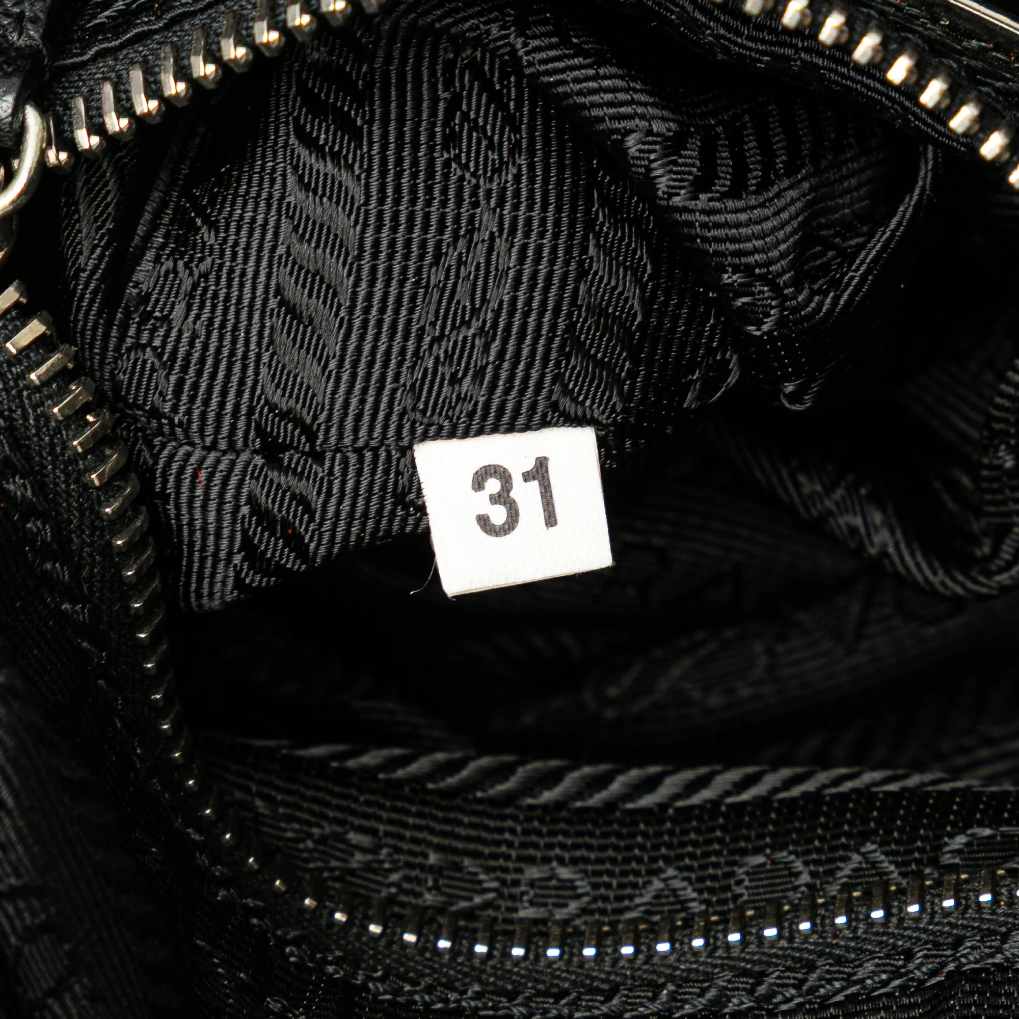 Prada | Pre-Owned Re-Nylon Shoulder Bag | Black - Image 12