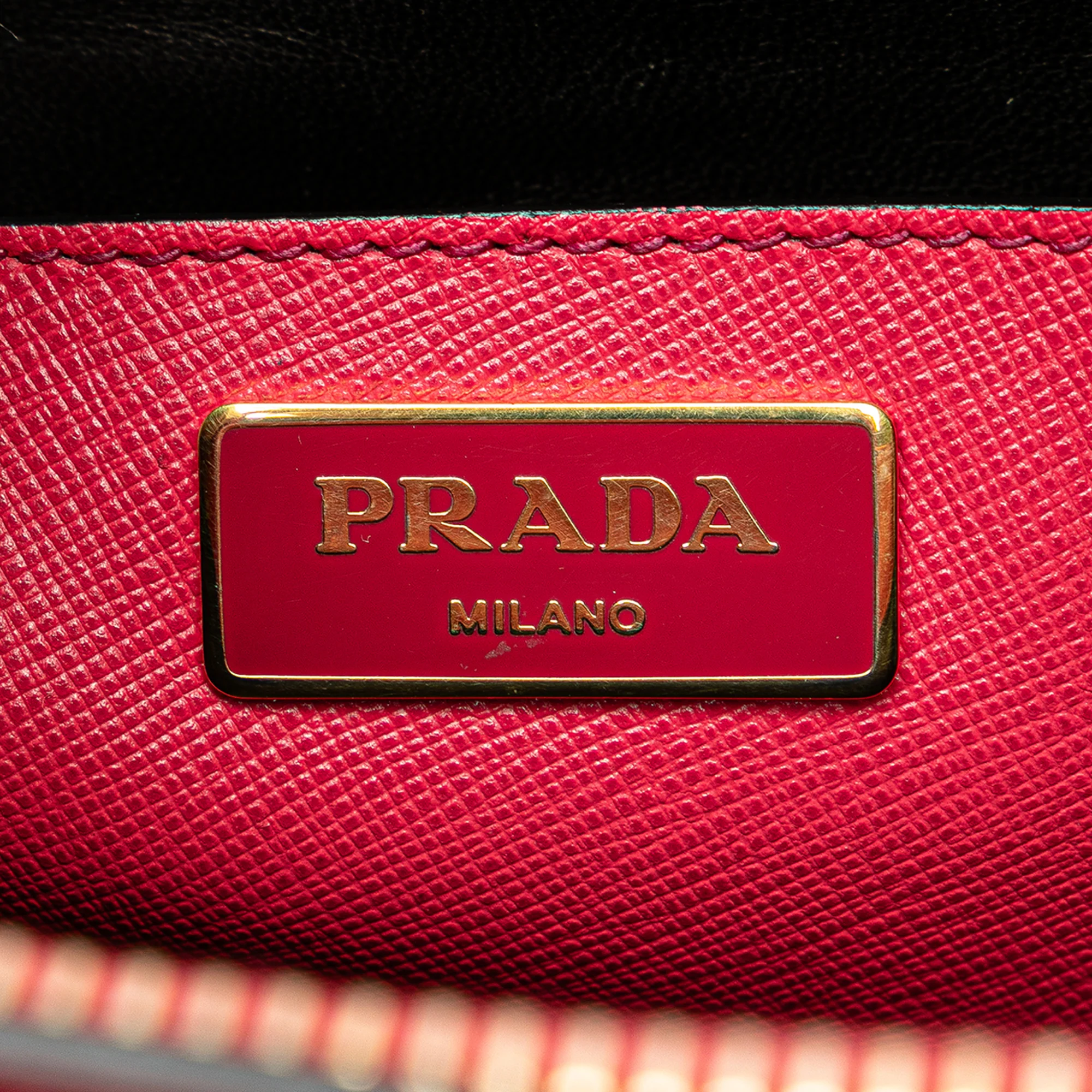 Prada | Pre-Owned Saffiano Soft Triple Pocket Tote | Pink - Image 10