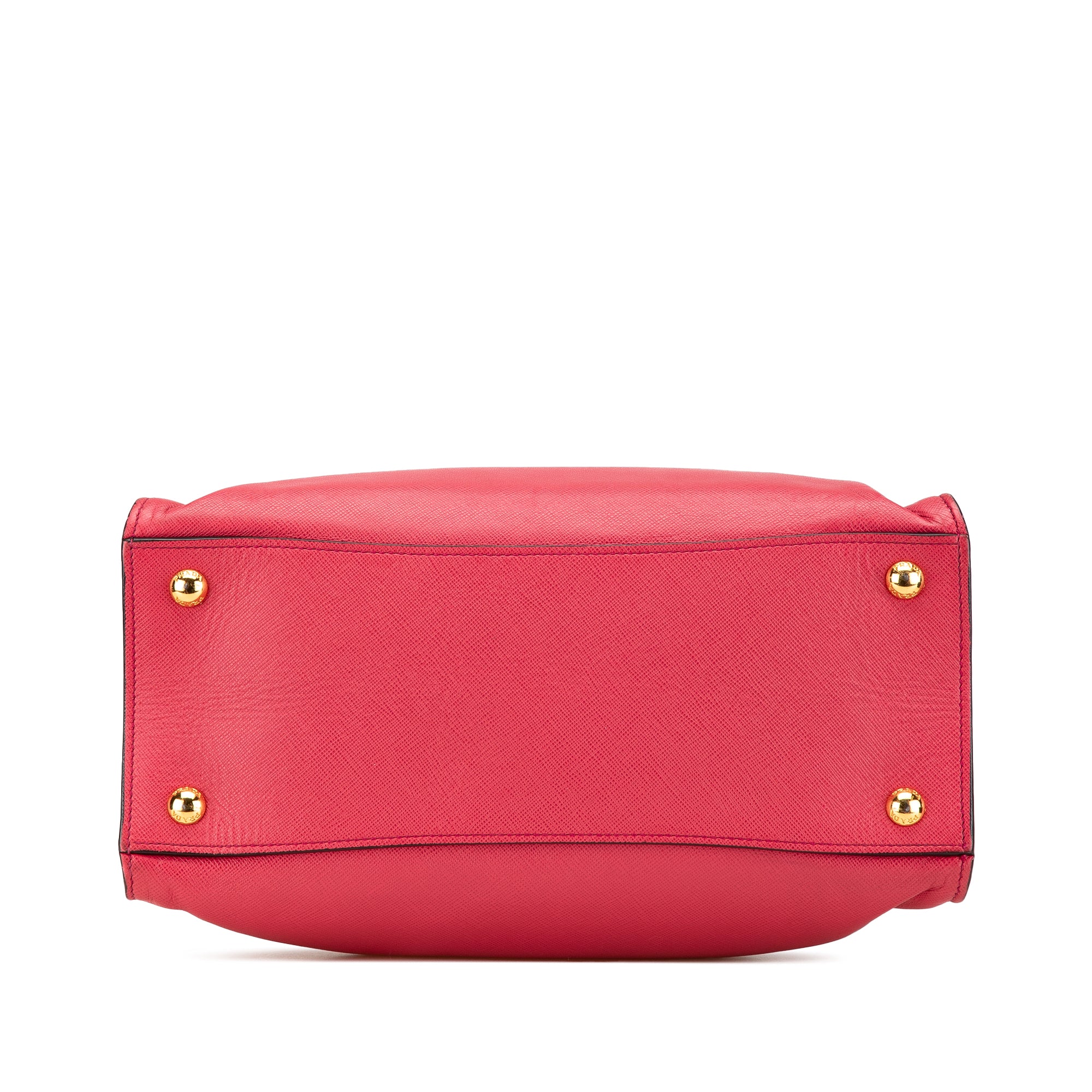 Prada | Pre-Owned Saffiano Soft Triple Pocket Tote | Pink - Image 8