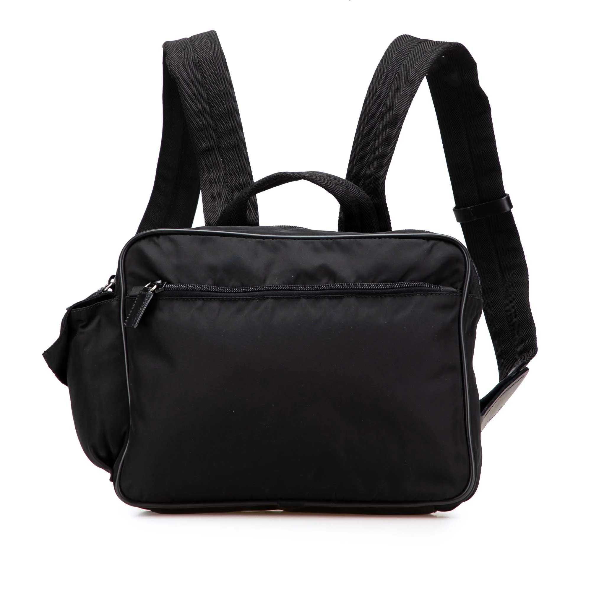 Prada | Pre-Owned Tessuto Backpack - I | Black