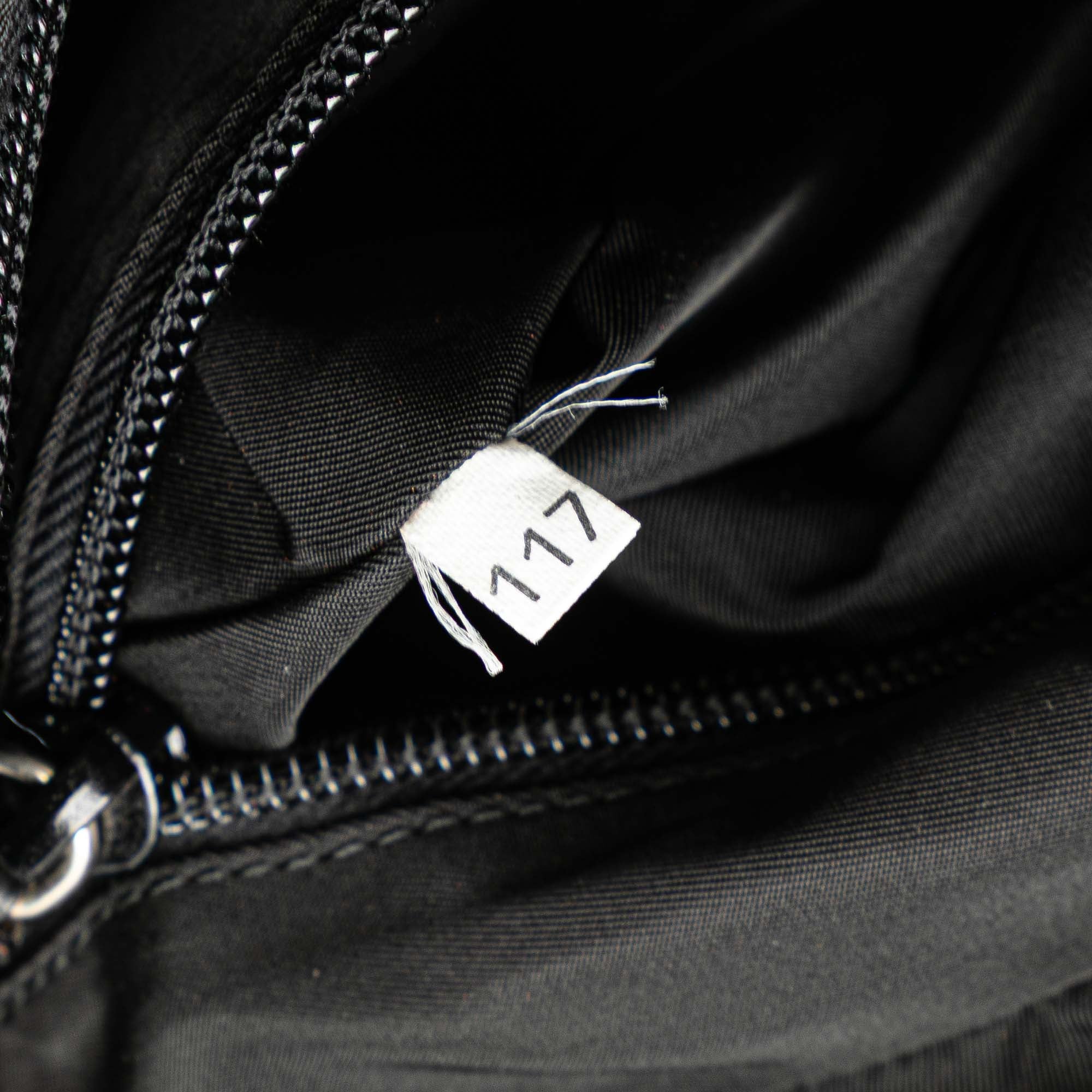 Prada | Pre-Owned Tessuto Backpack - I | Black - Image 13