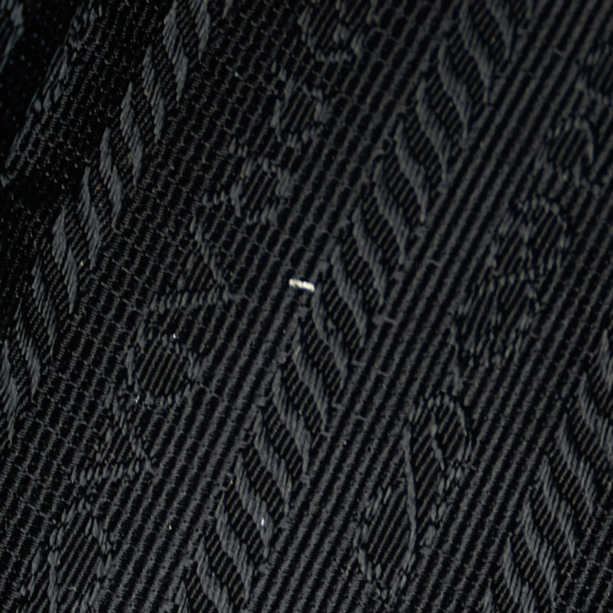 Prada | Pre-Owned Tessuto Buckle Messenger Bag - III | Black - Image 4