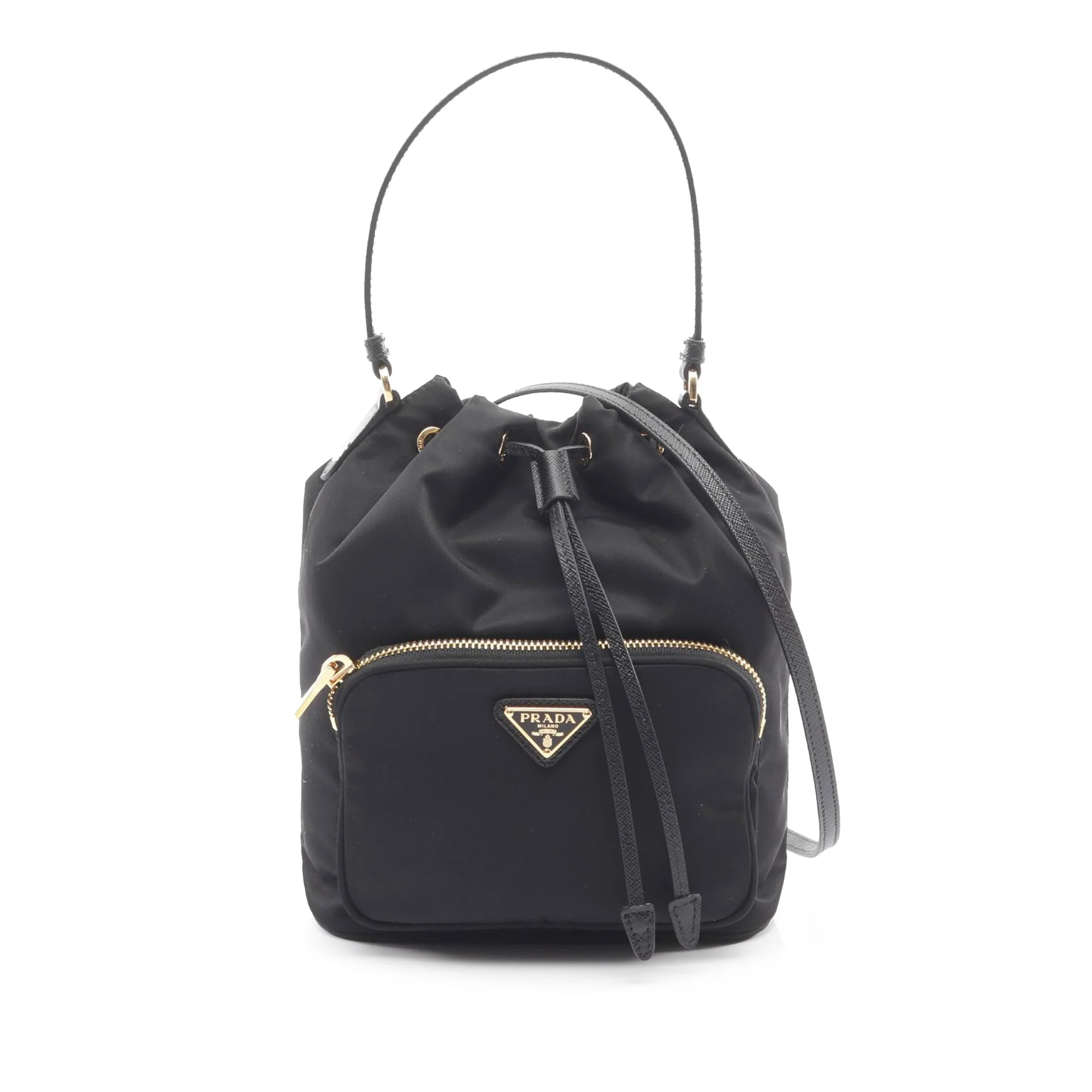 Prada | Pre-Owned Tessuto Duet | Black
