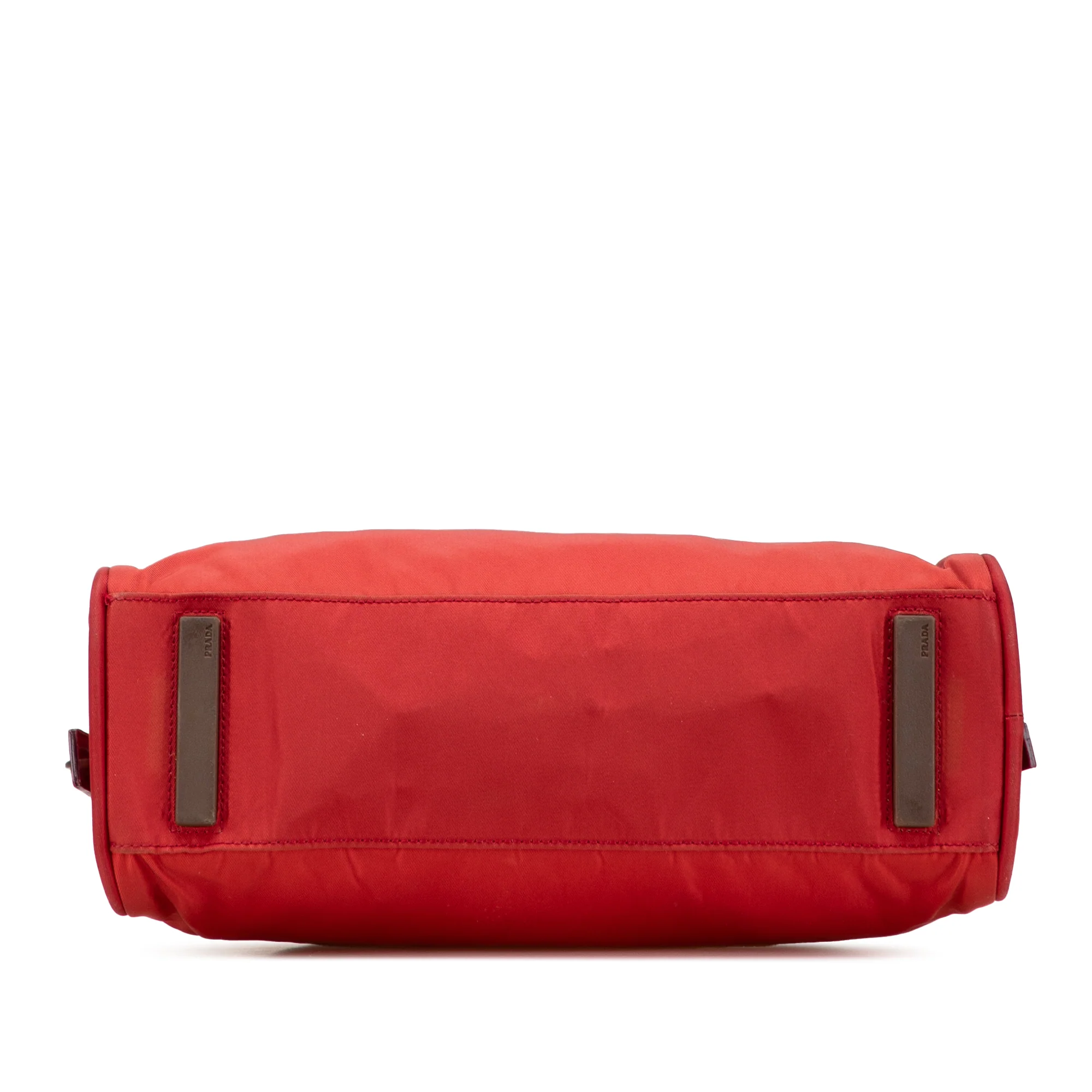 Prada | Pre-Owned Tessuto Handbag | Red - Image 5