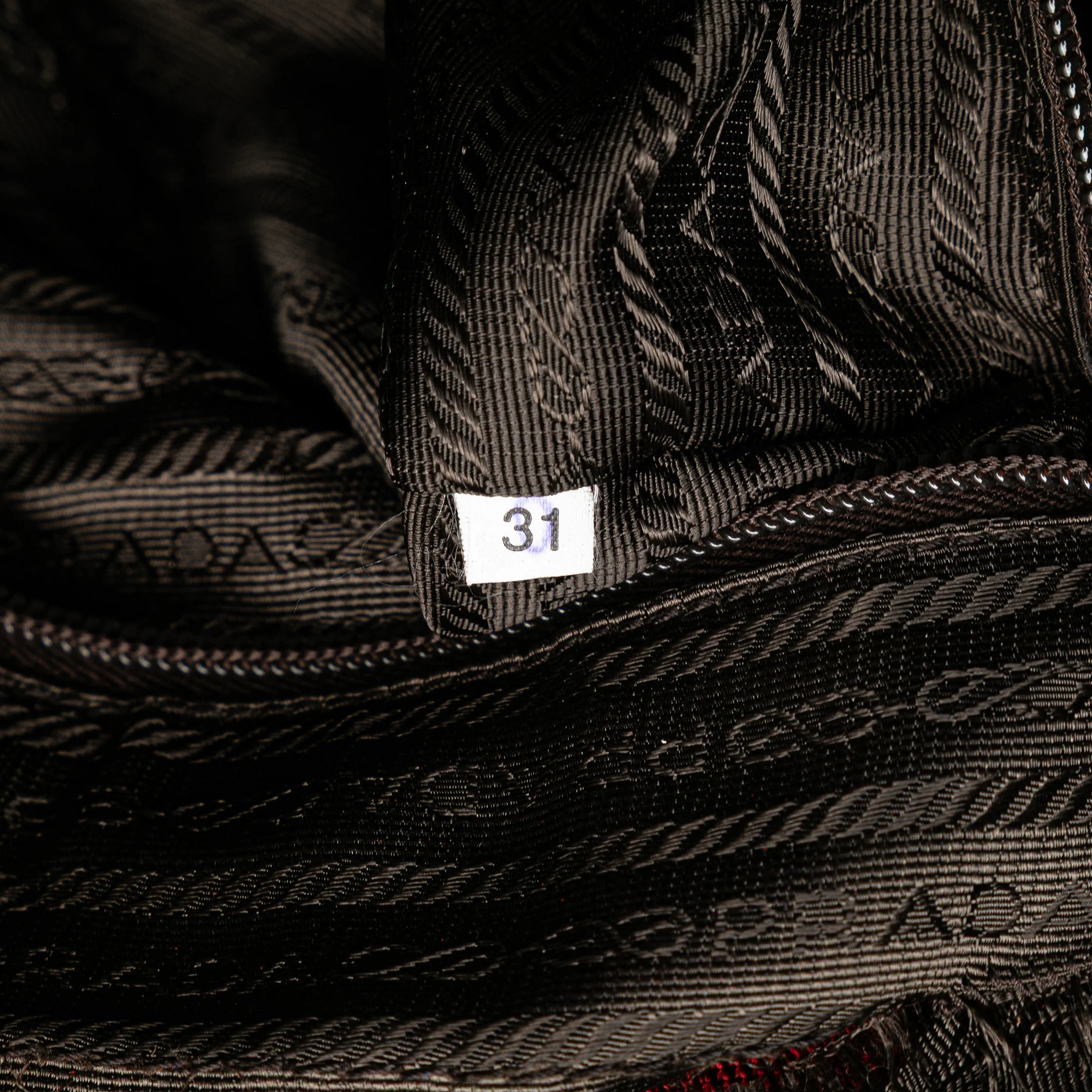 Prada | Pre-Owned Tessuto Handbag | Red - Image 8