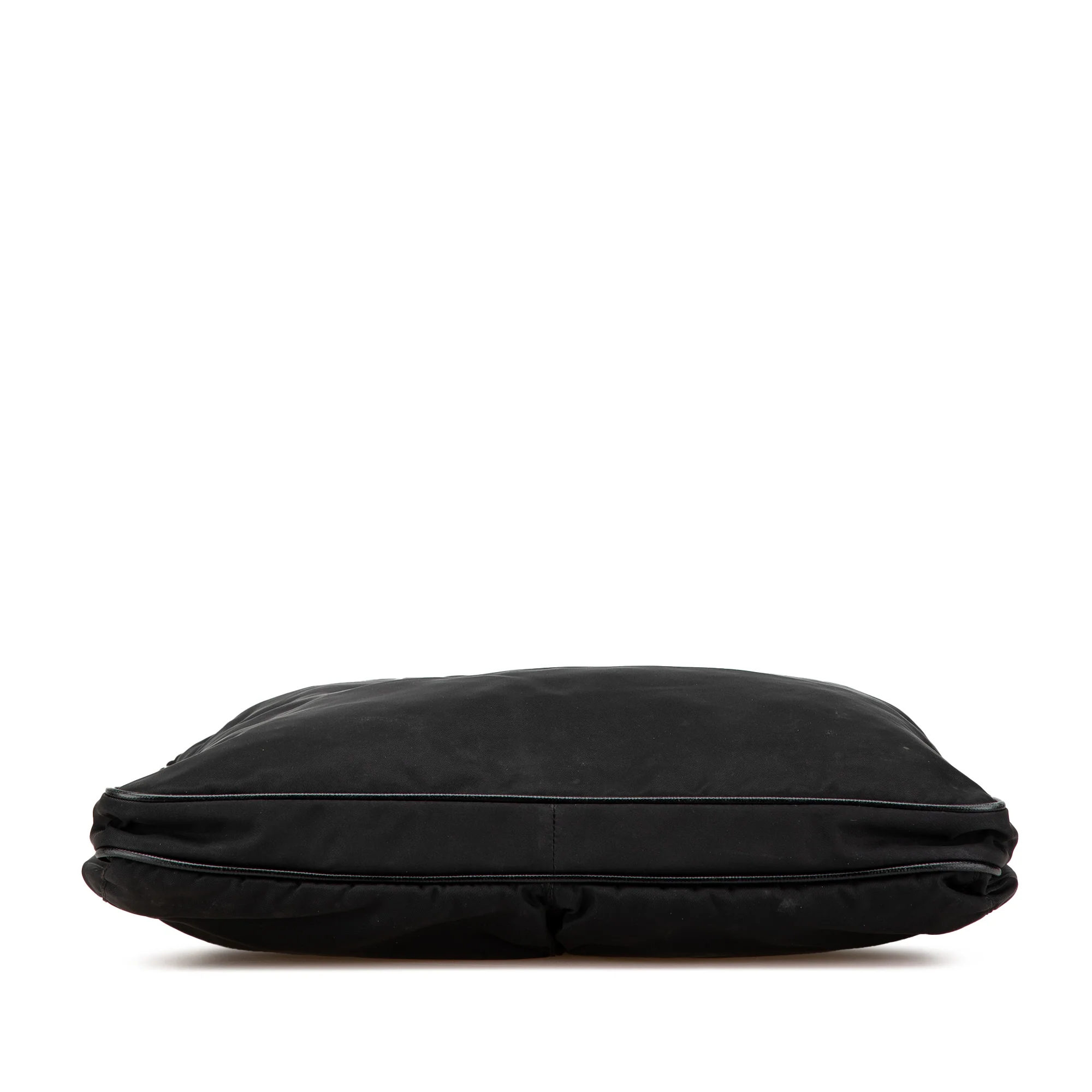 Prada | Pre-Owned Tessuto Zip Top Crossbody - II | Black - Image 4
