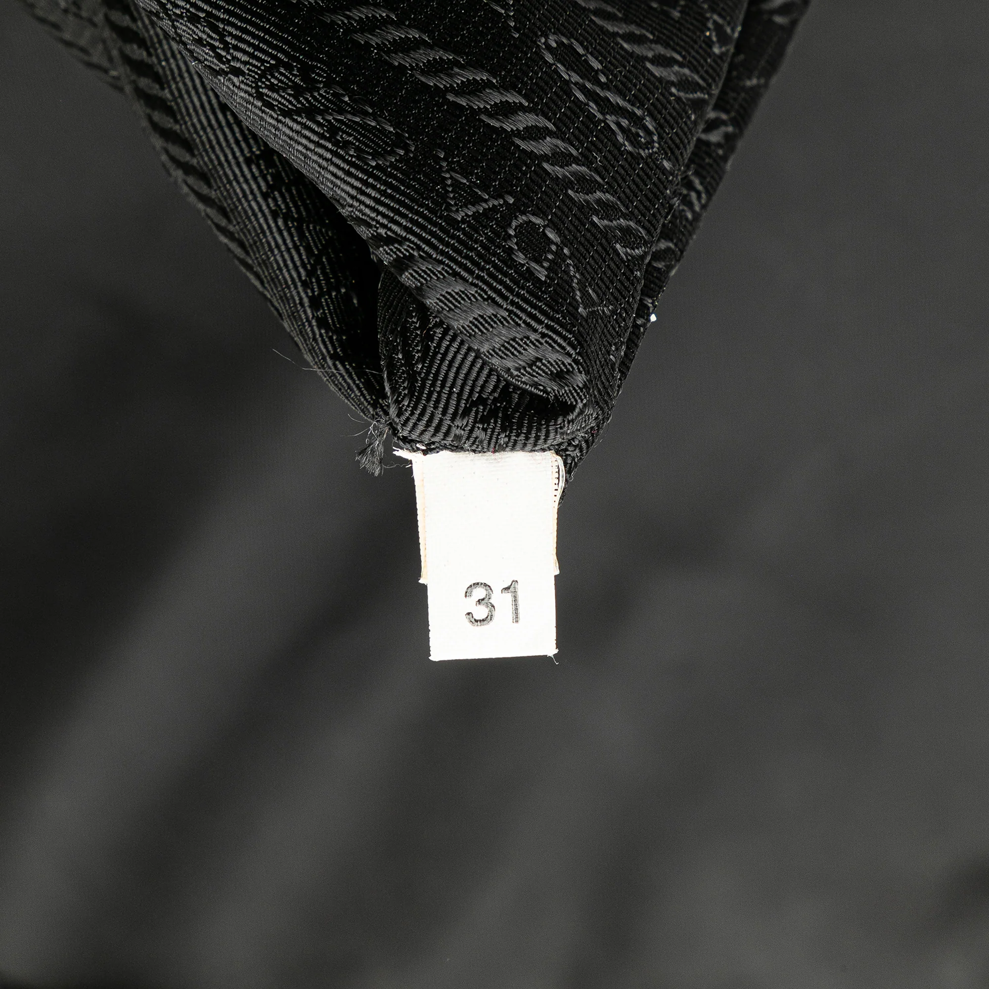 Prada | Pre-Owned Tessuto Zip Top Crossbody - II | Black - Image 6