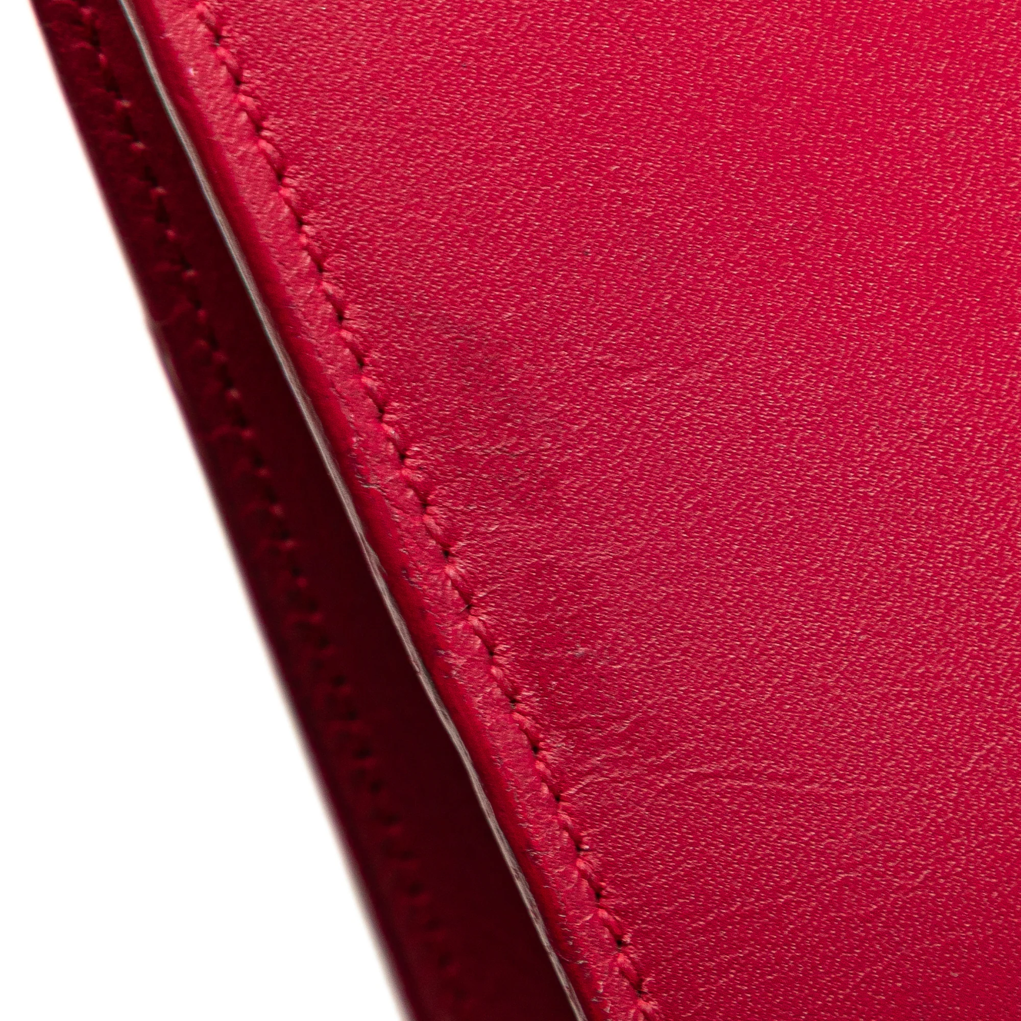Saint Laurent | Pre-Owned Small Leather Betty Crossbody | Red - Image 12