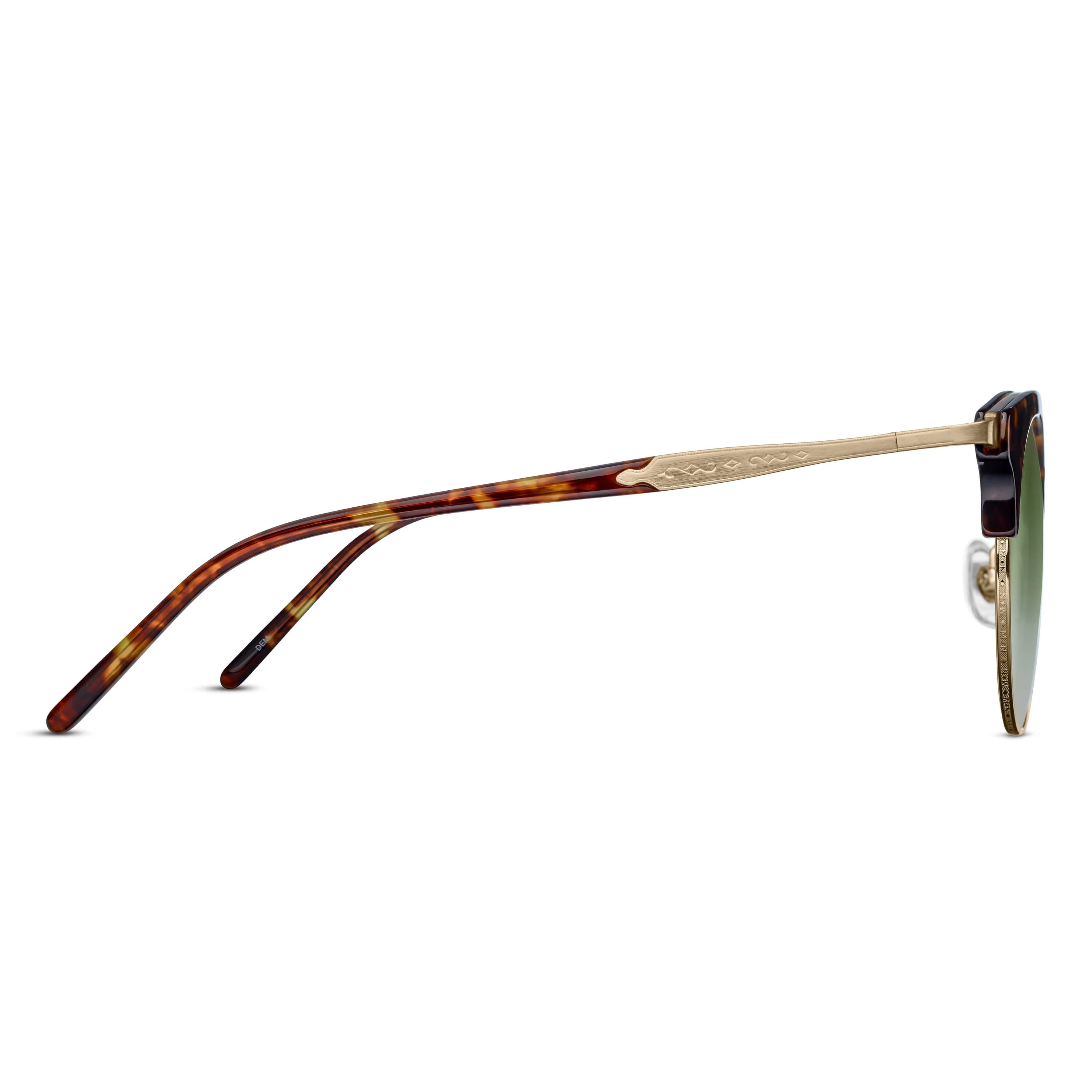Womens | M2046 Cat Eye Sunglass | Demi | Sage Green Gradient Lens | 51MM - Image 2