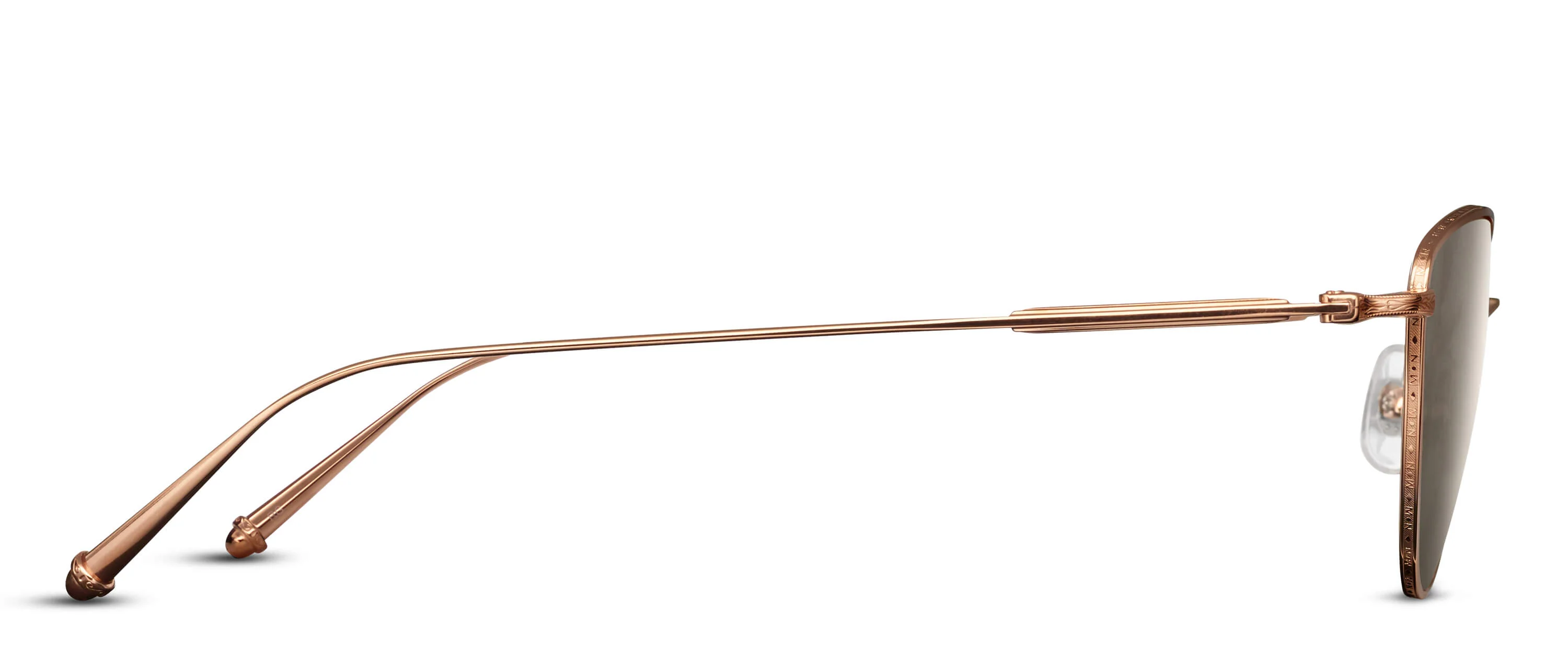Womens | M3091 Cat Eye Sunglass | Rose Gold | Brown Gradient Lenses | 52MM - Image 2