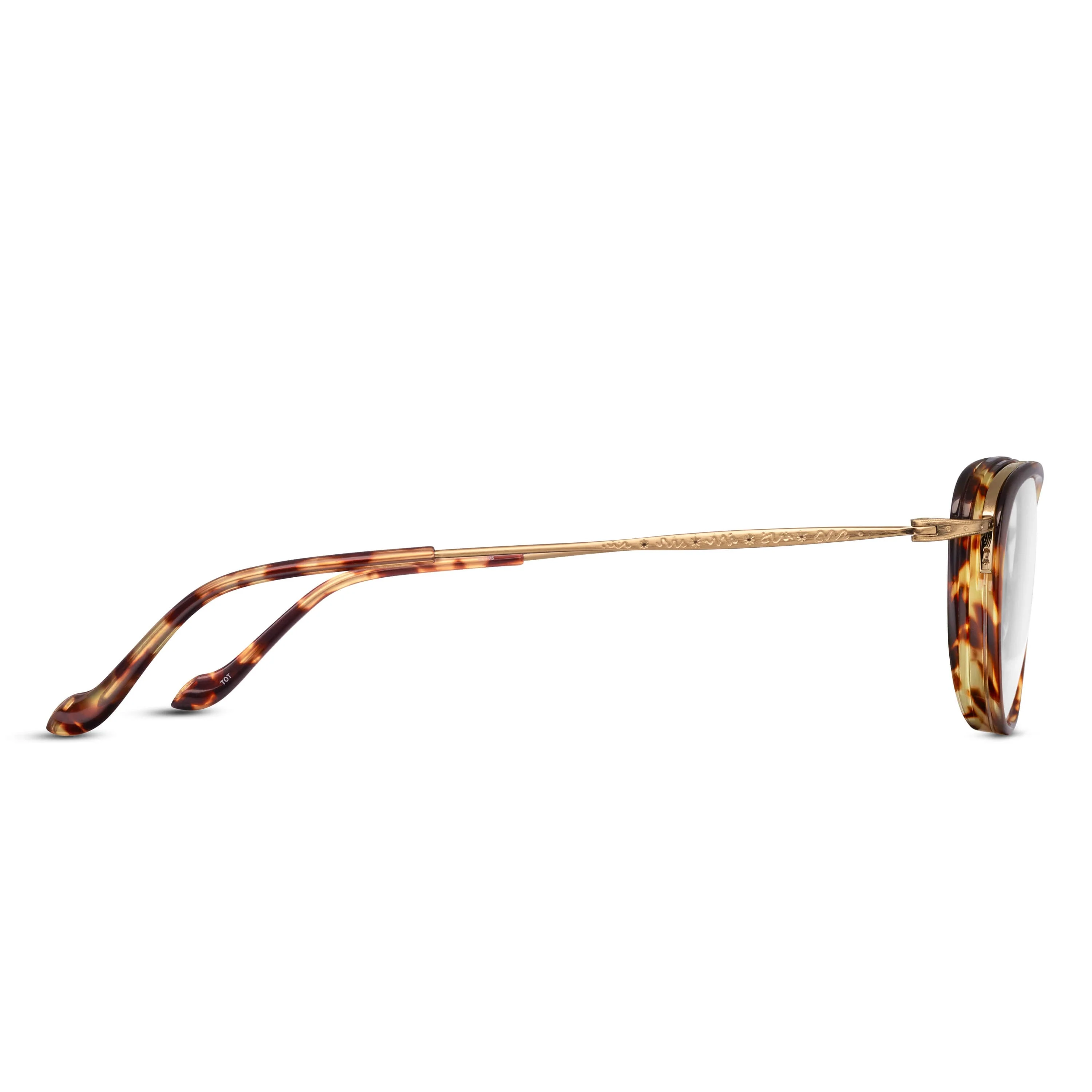 Womens | M3095 Cat Eye Optical | Tokyo Tortoise | Clear Lens | 51MM - Image 2