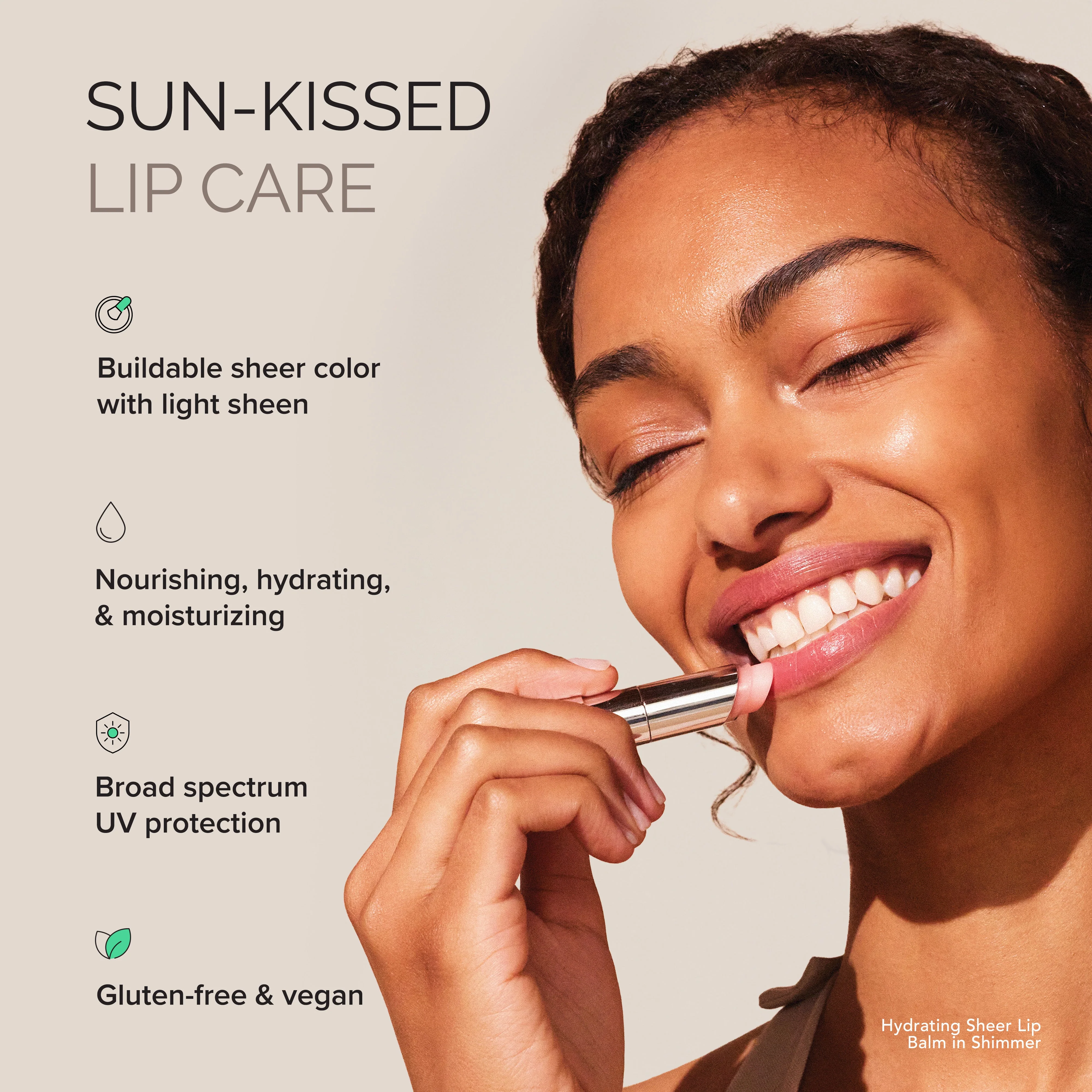 Hydrating Sheer Lip Balm SPF 30 | Shimmer - Image 3