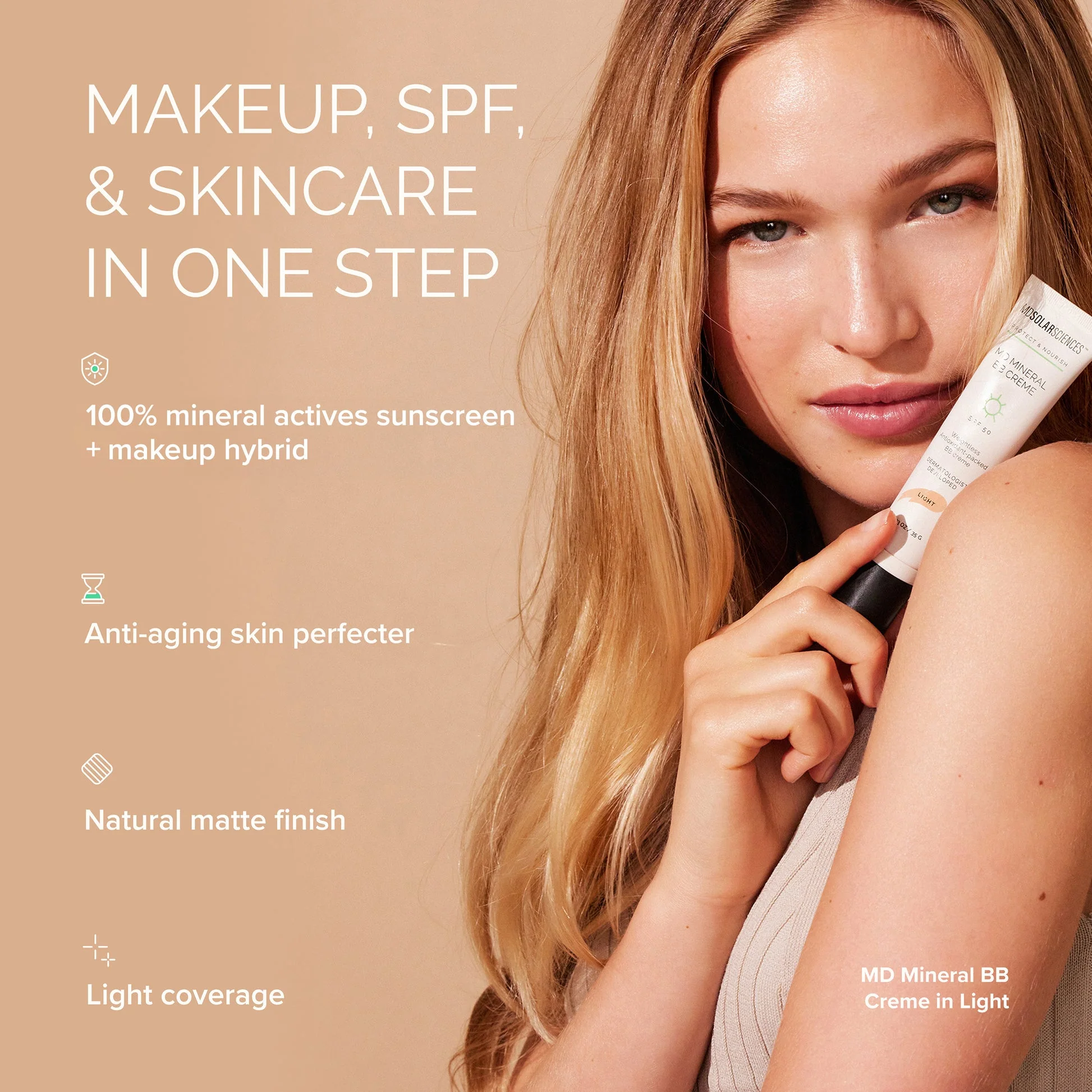 MD Mineral BB Crème SPF 50 | Deep - Image 3