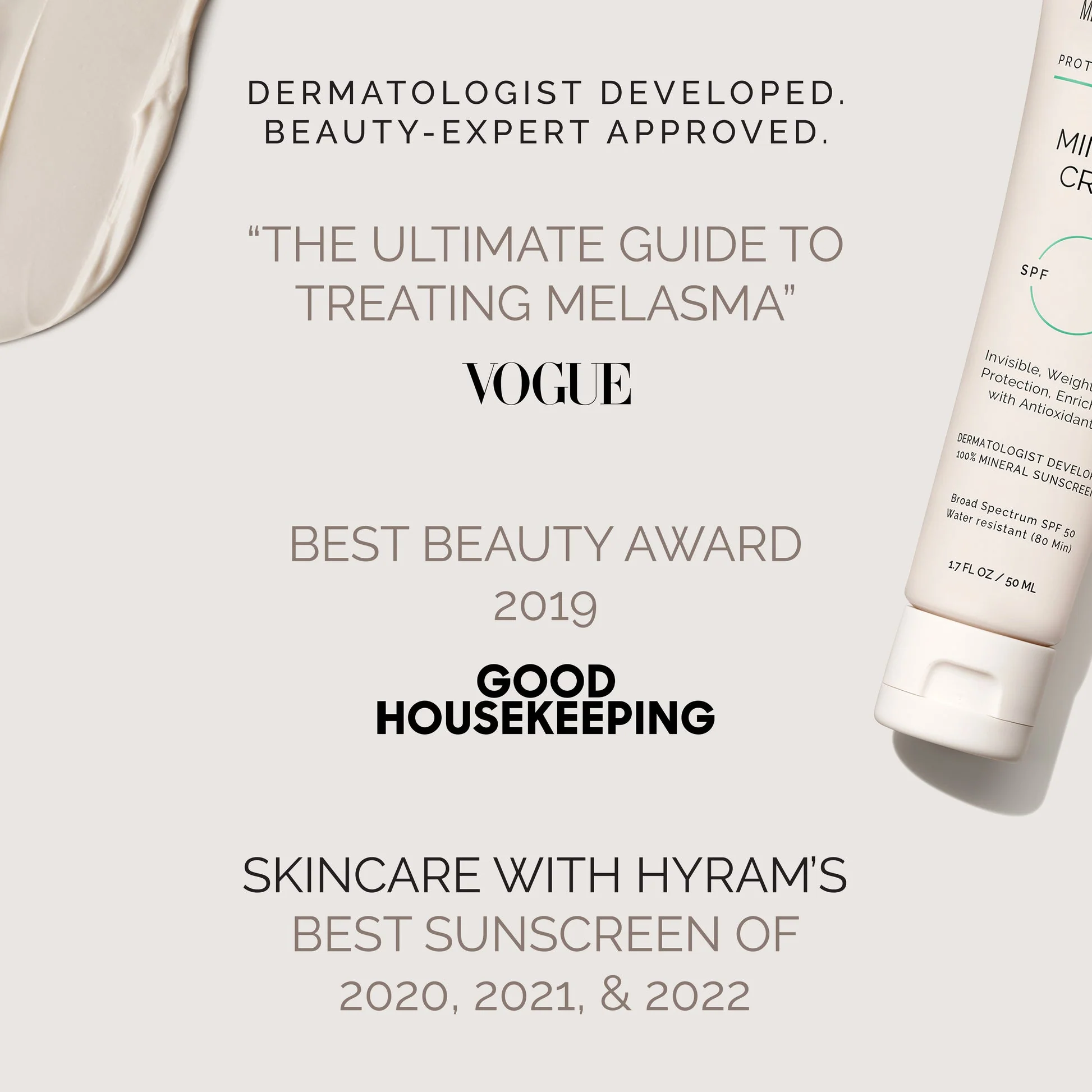 Mineral Crème SPF 50 | 1.7 oz / 50 ml - Image 4