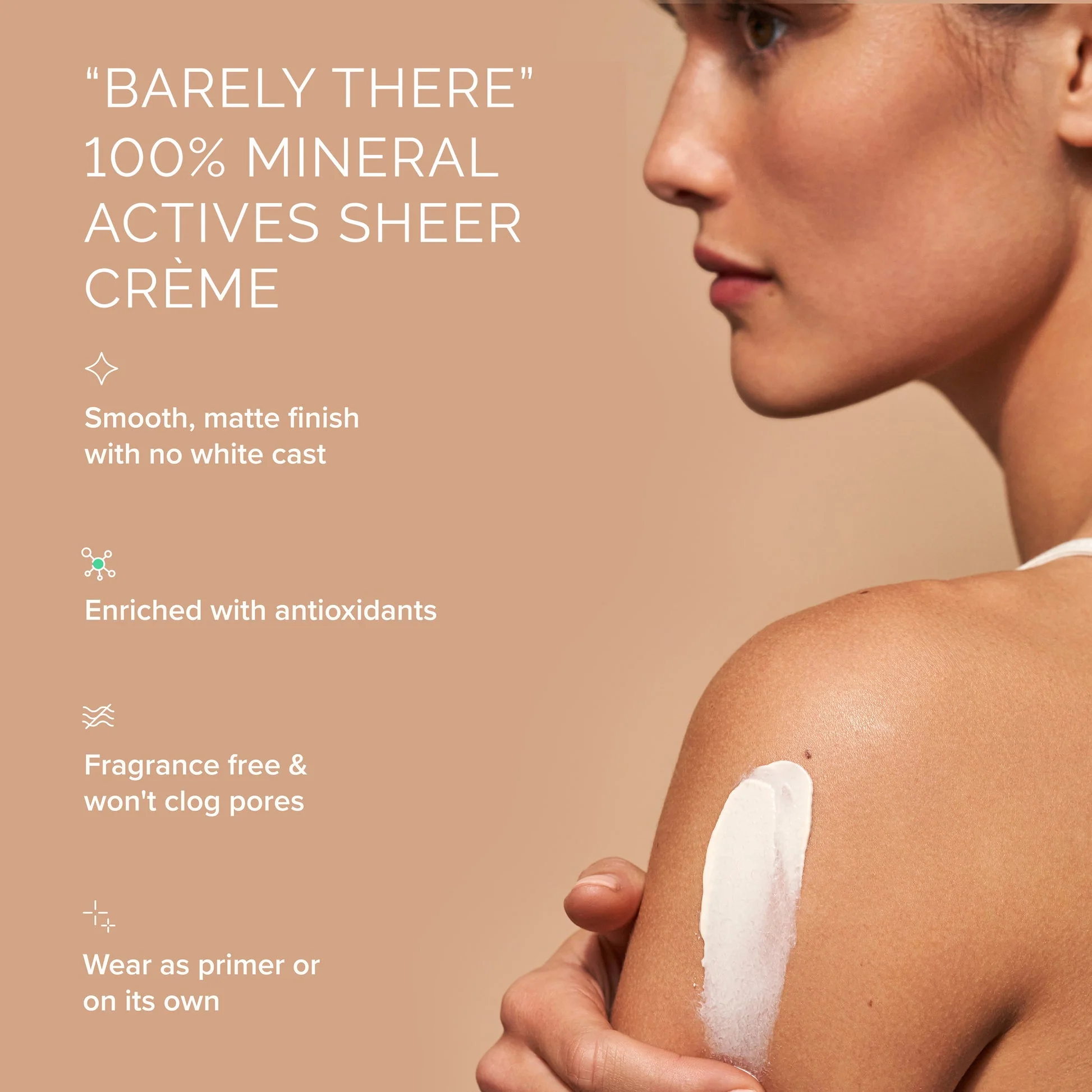 Mineral Crème SPF 50 | 3.4 oz / 100 ml - Image 3