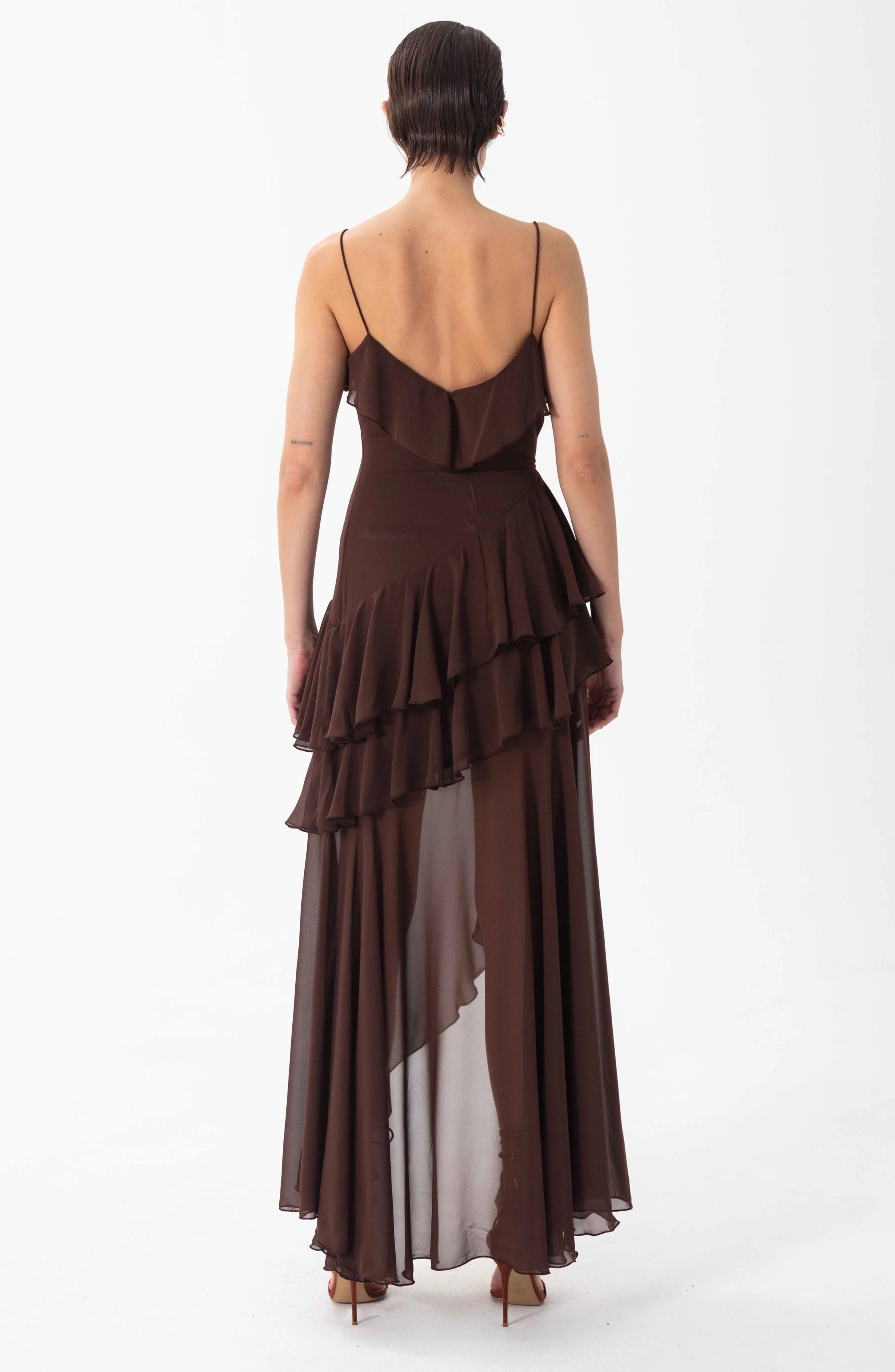 Alva Dress | Mahogany - Image 3