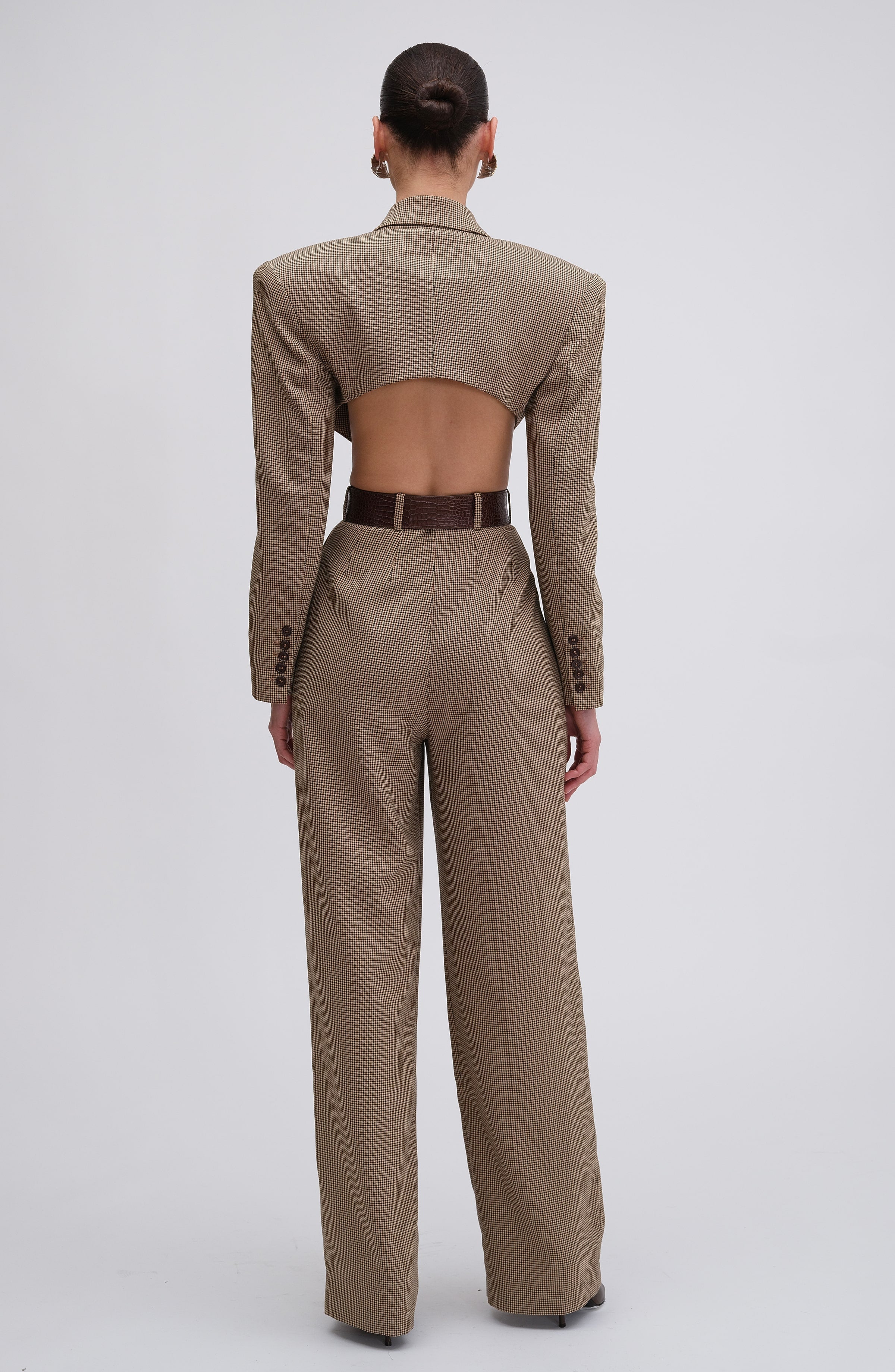 Amschel Jumpsuit | Oxblood Multi - Image 2