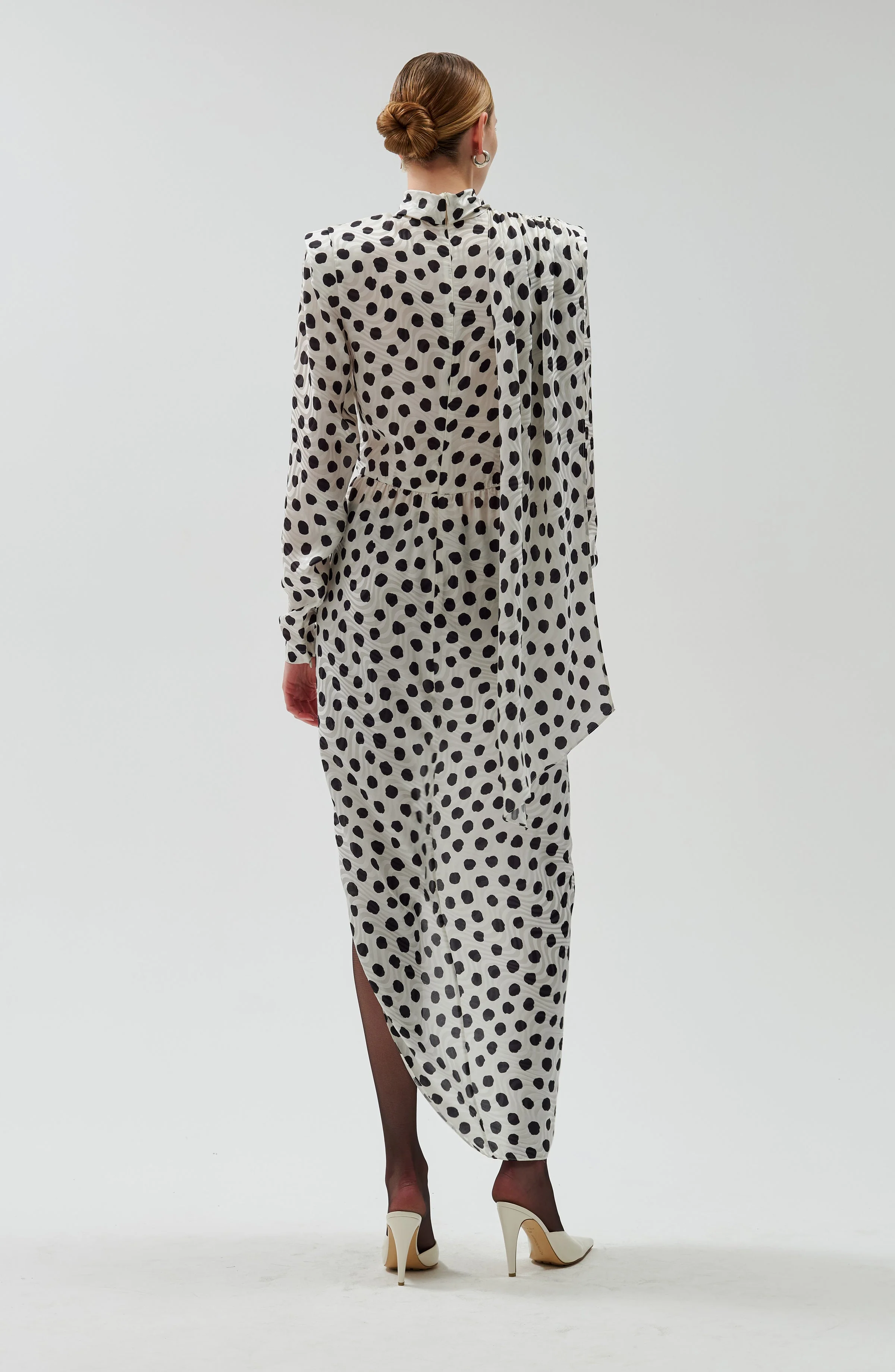 Ariane Dress | Black/Ivory - Image 2