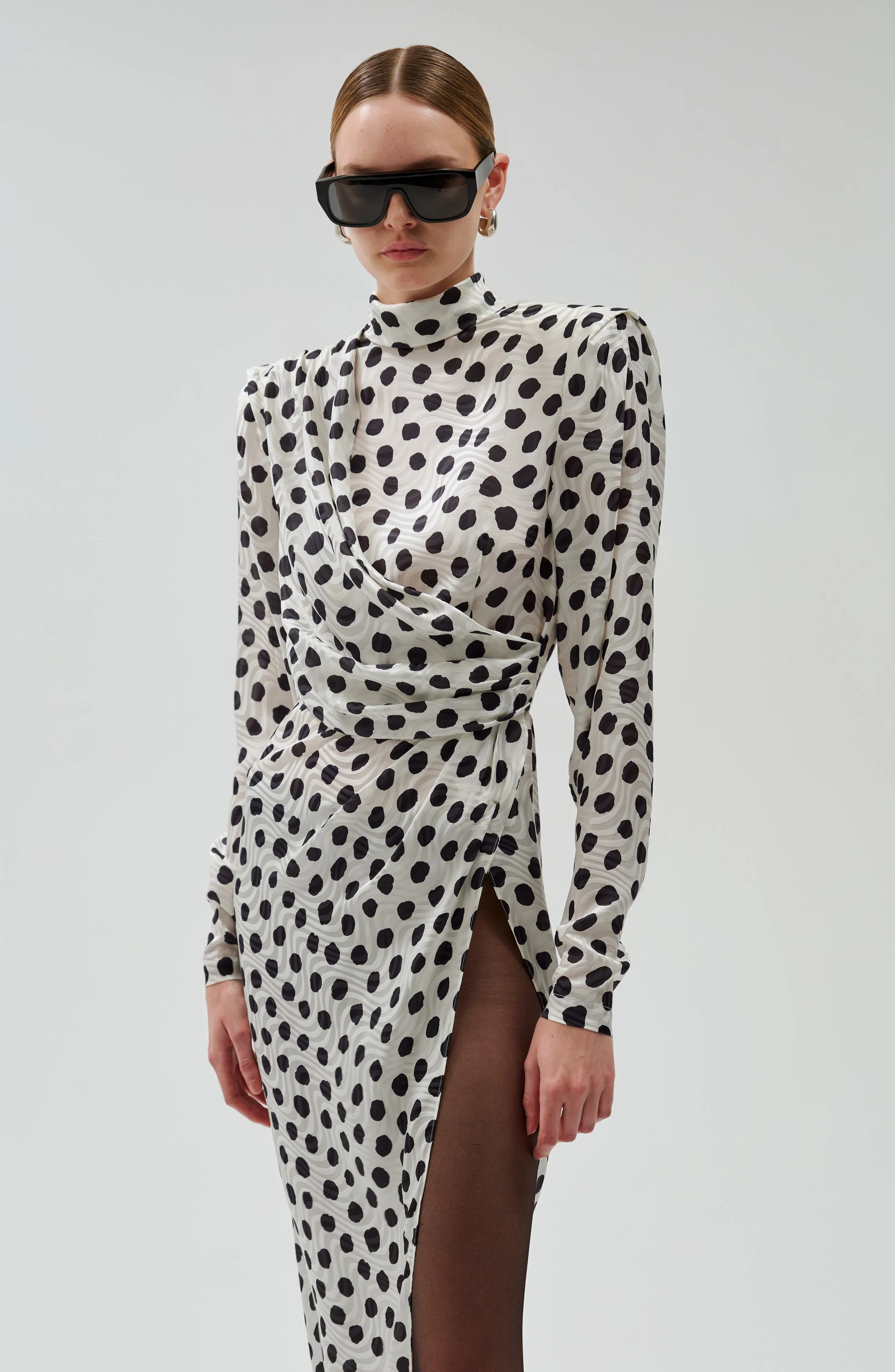 Ariane Dress | Black/Ivory - Image 3