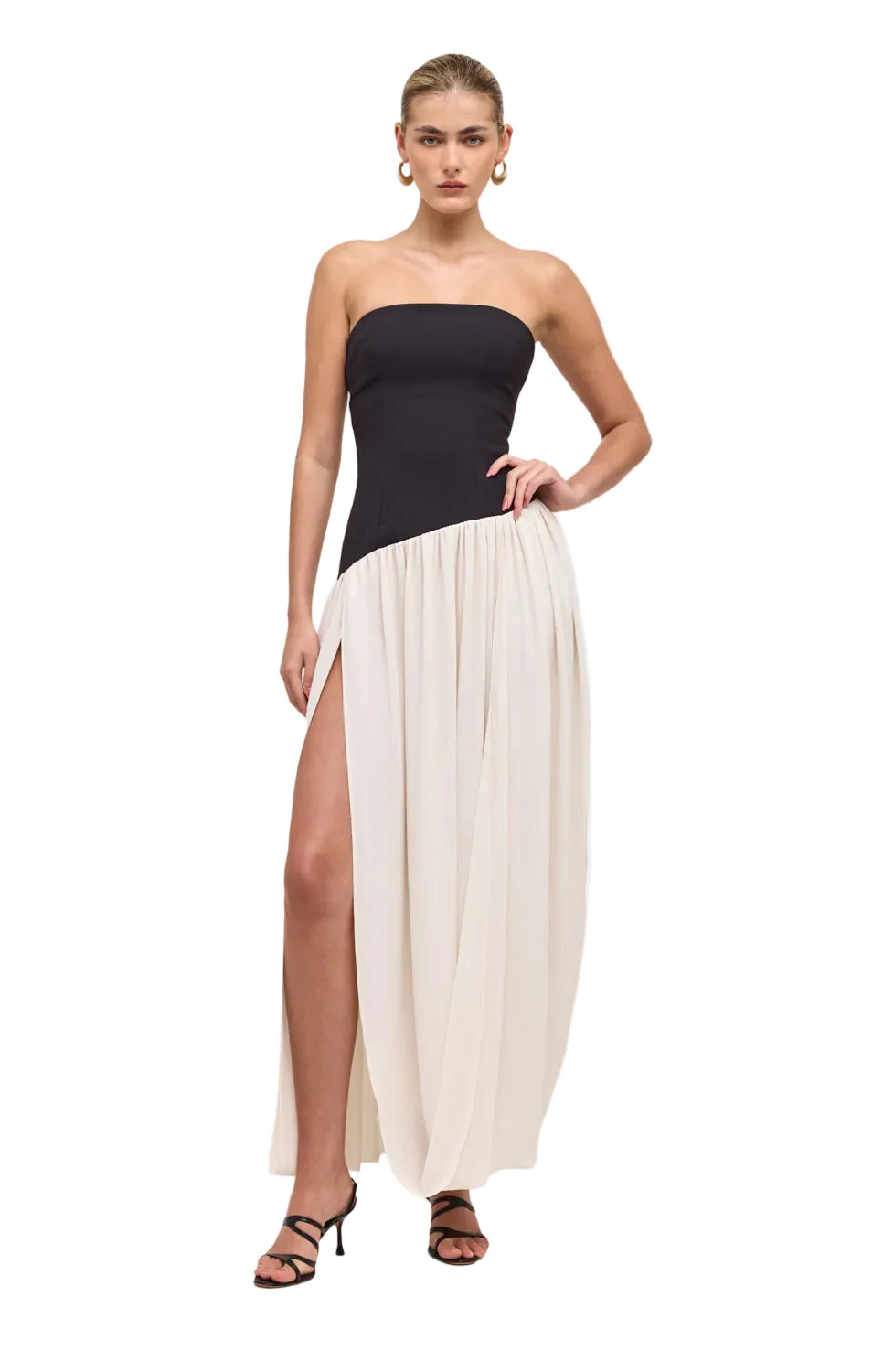 Ballad Dress | Black/Ivory