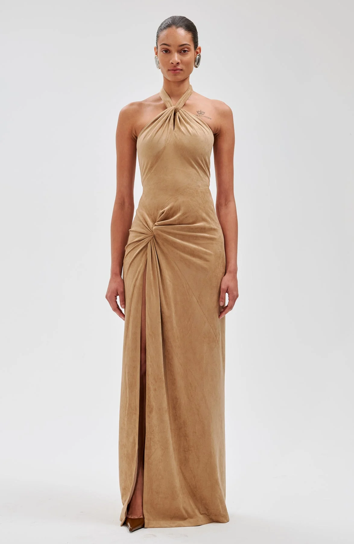 Brigita Dress | Tan - Image 2