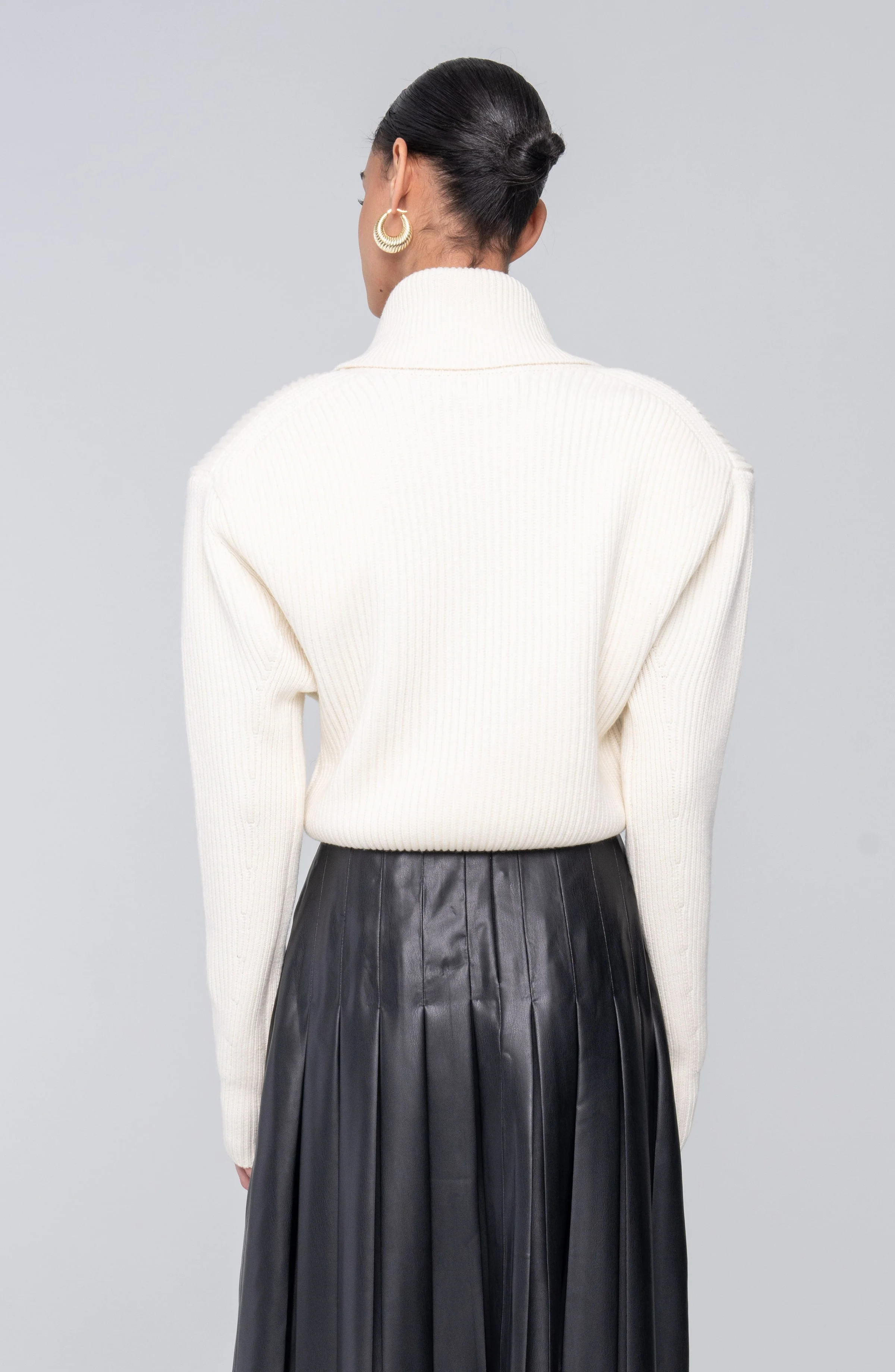 Camilla Knit Top | Ivory - Image 2