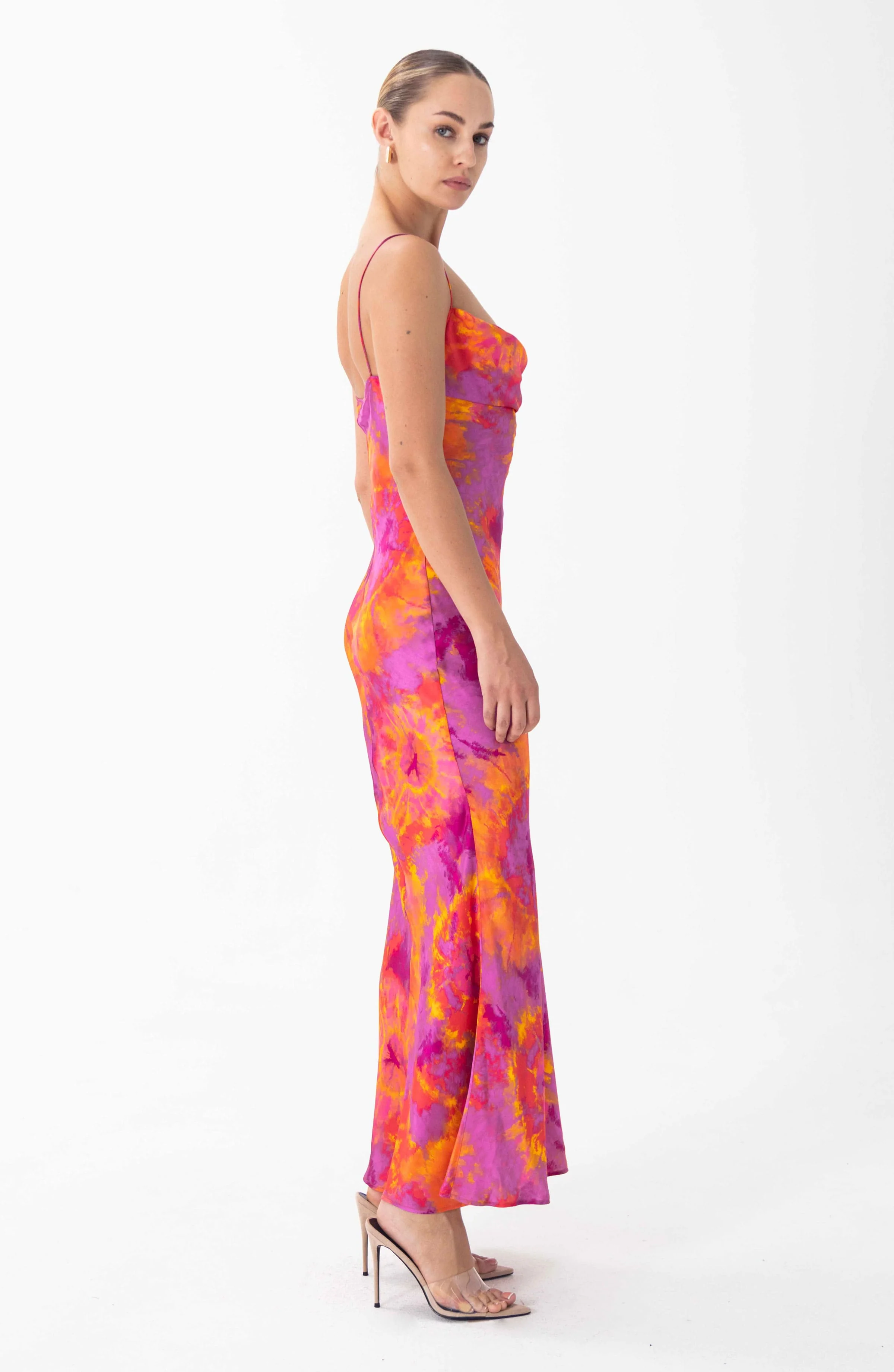 Capri Dress | Sunset Tie Dye Pink Multi - Image 2
