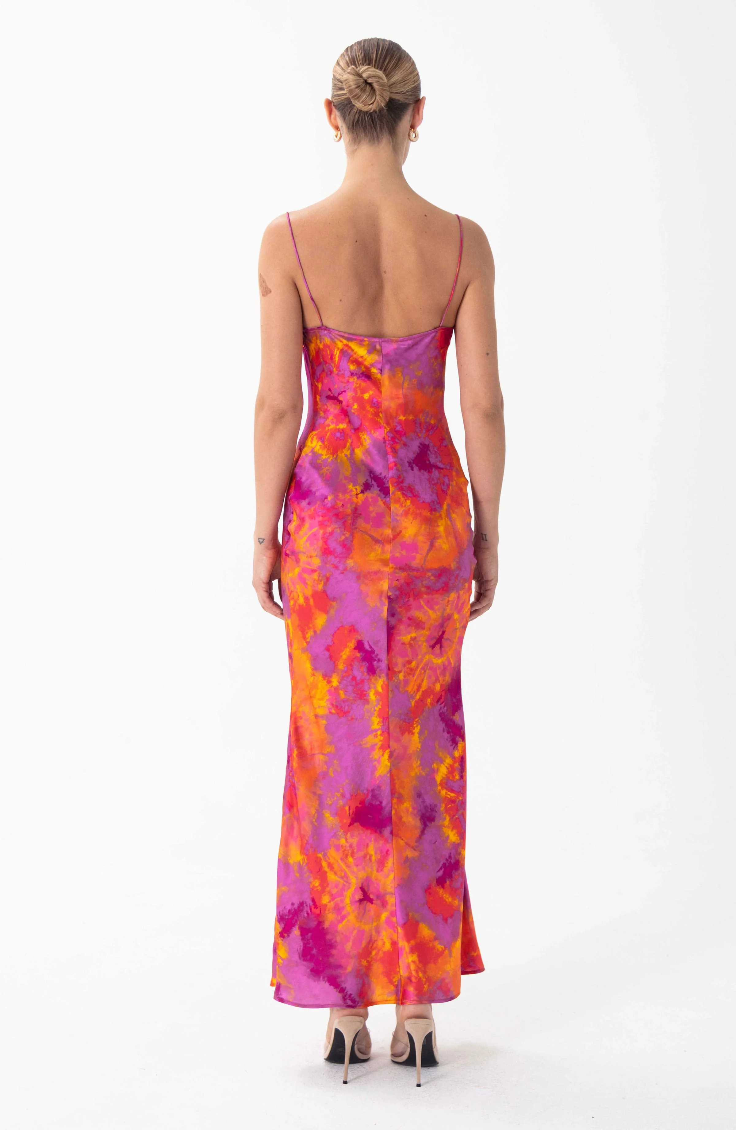 Capri Dress | Sunset Tie Dye Pink Multi - Image 3