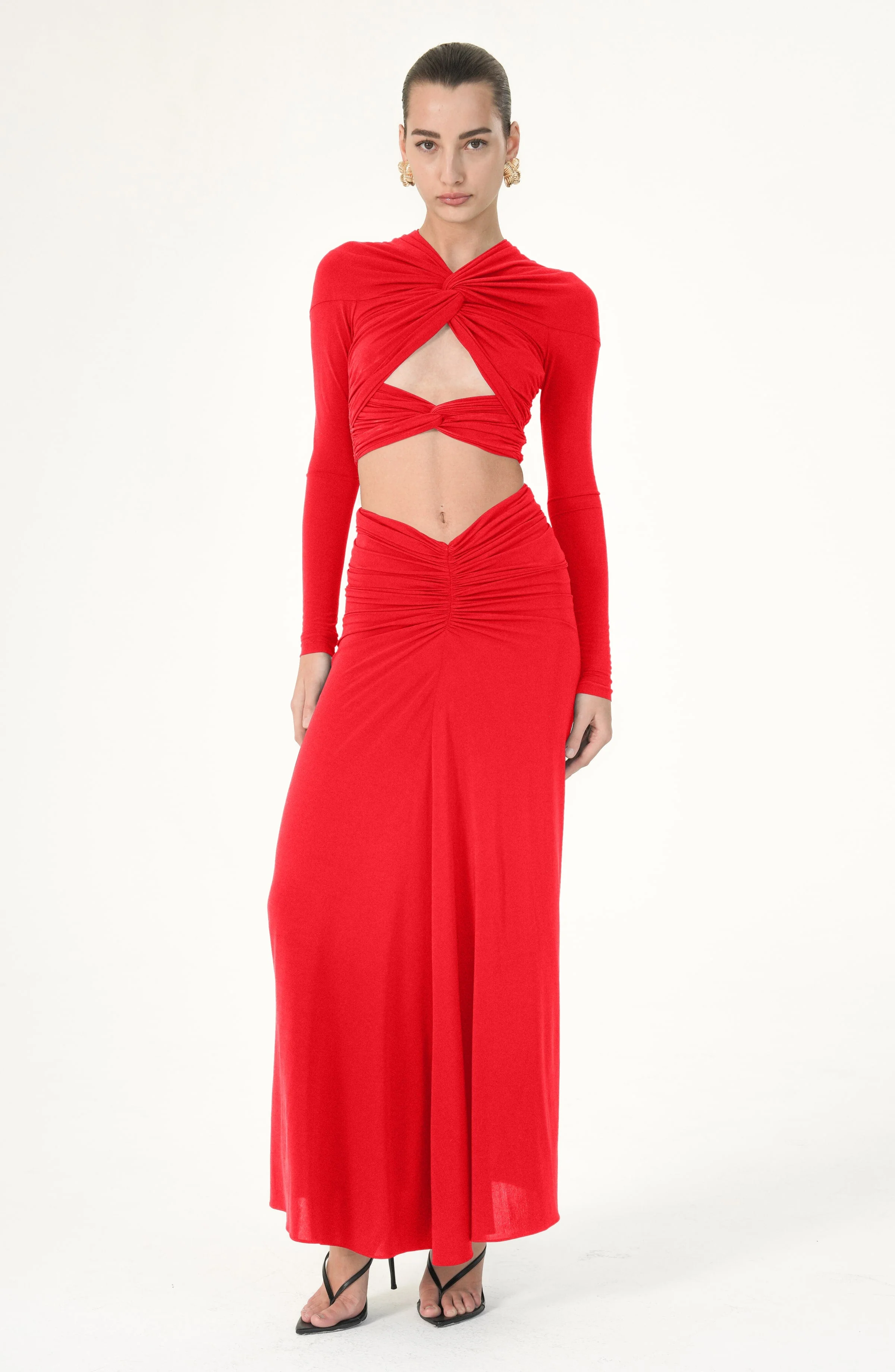 Chase Skirt | Scarlet
