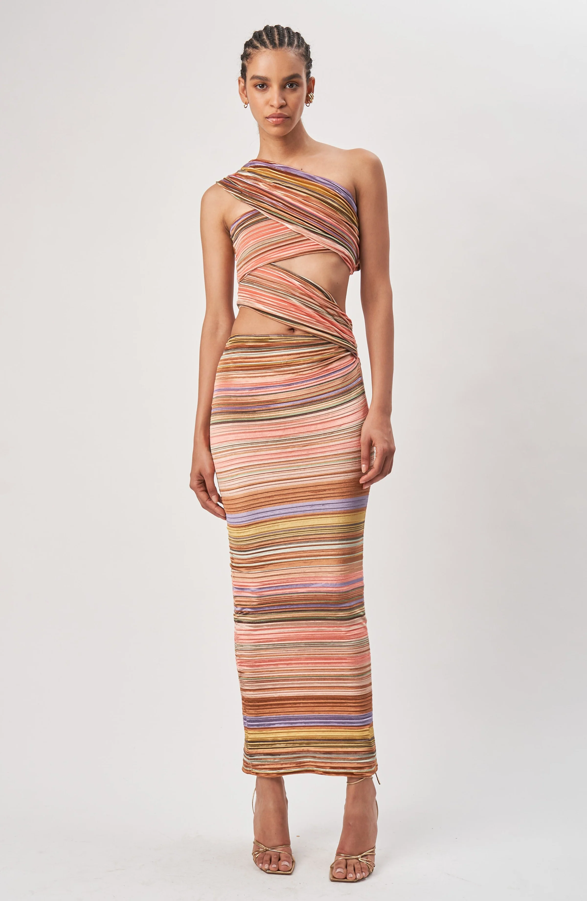 Corzo Dress | Rainbow Multi
