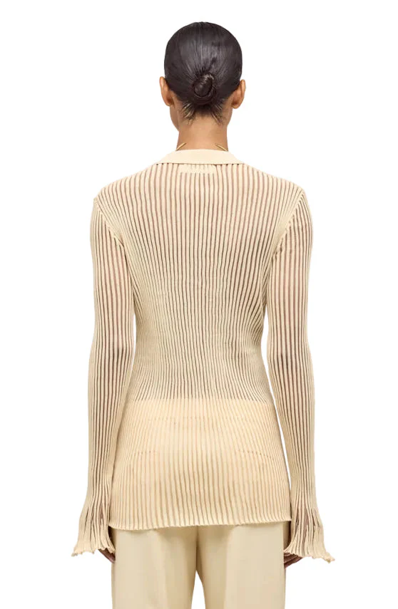 Denzel Cardigan | Custard - Image 2