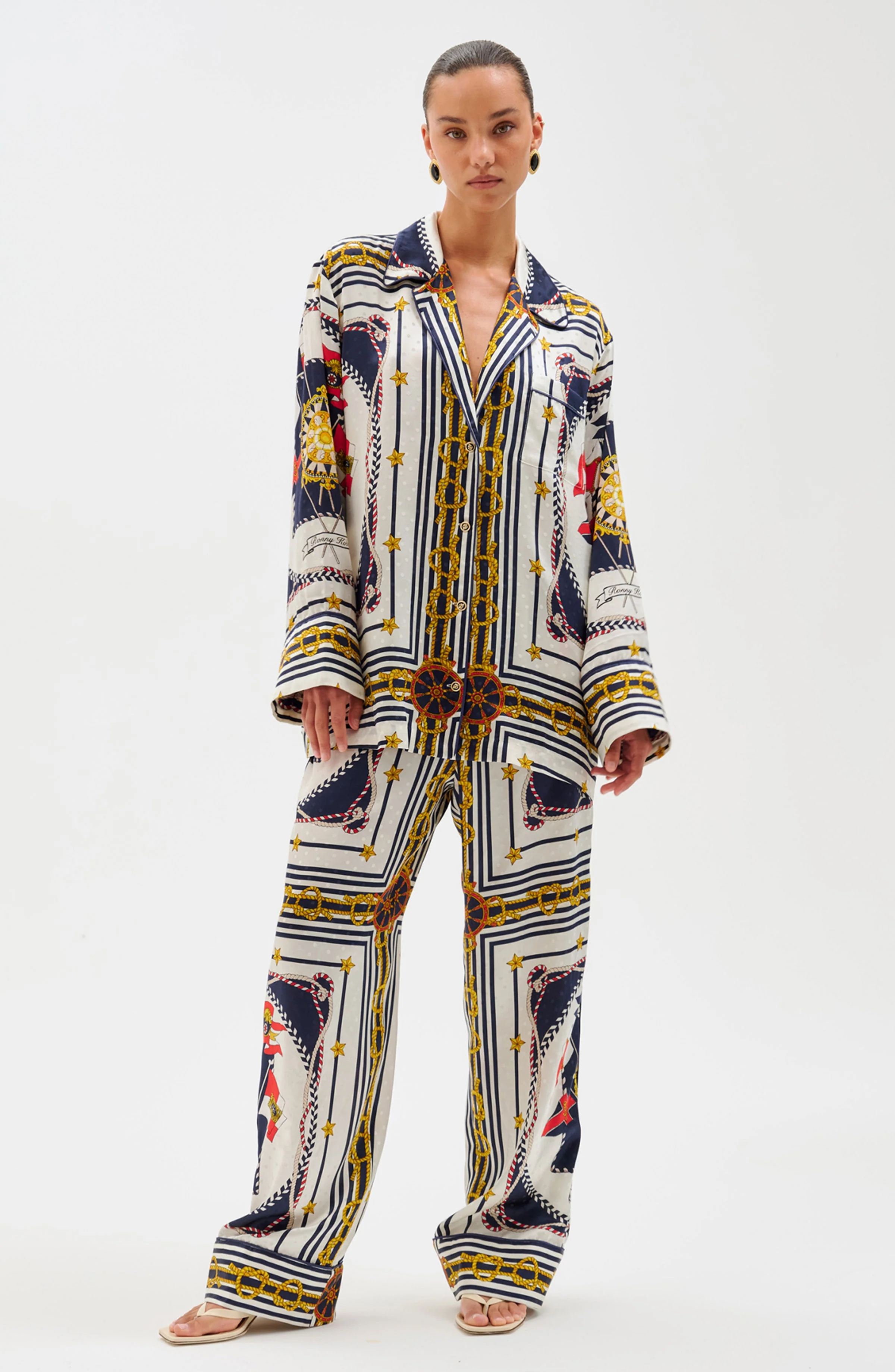 Dora Pants | Multi Scarf