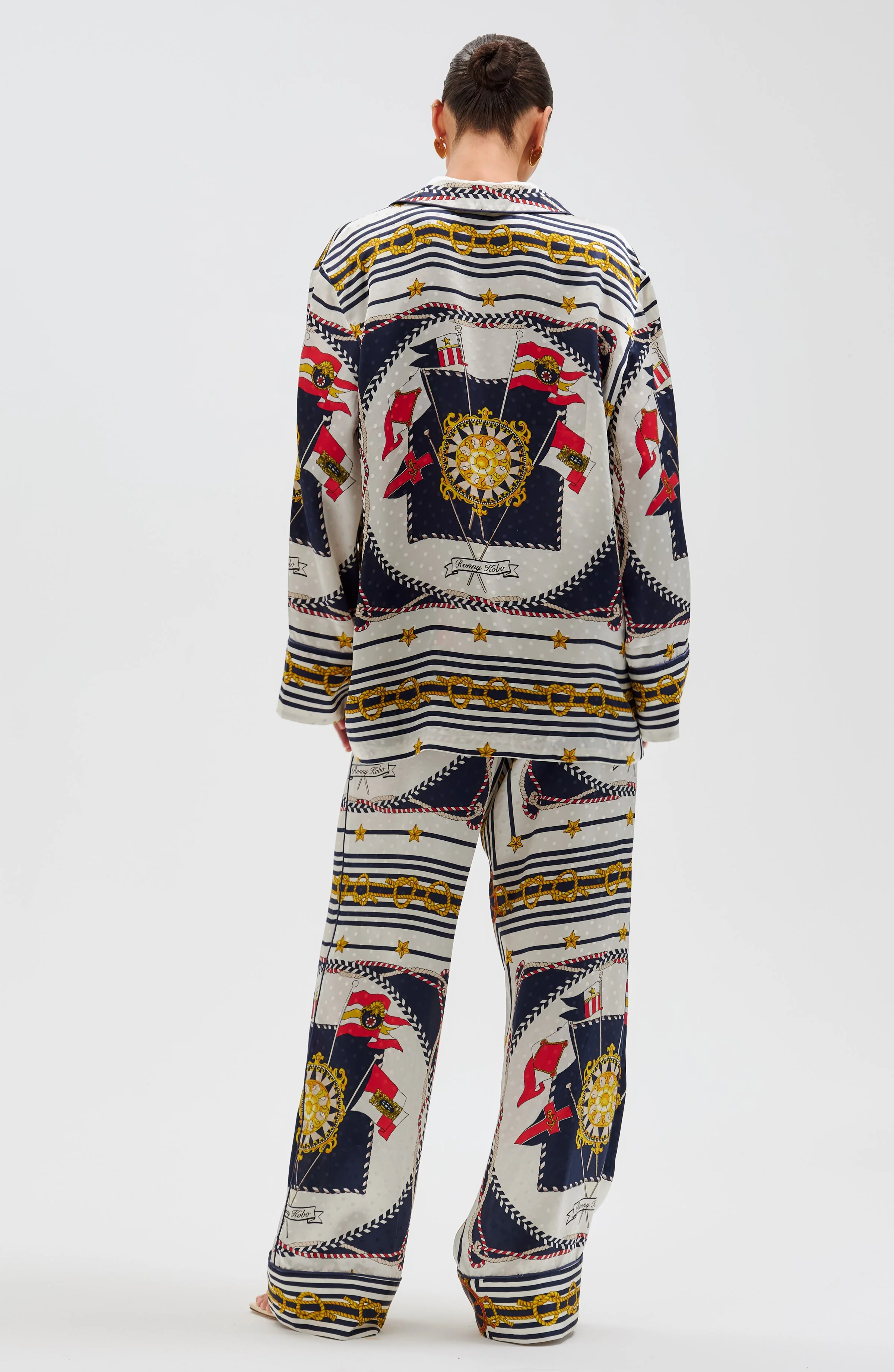 Dora Pants | Multi Scarf - Image 3