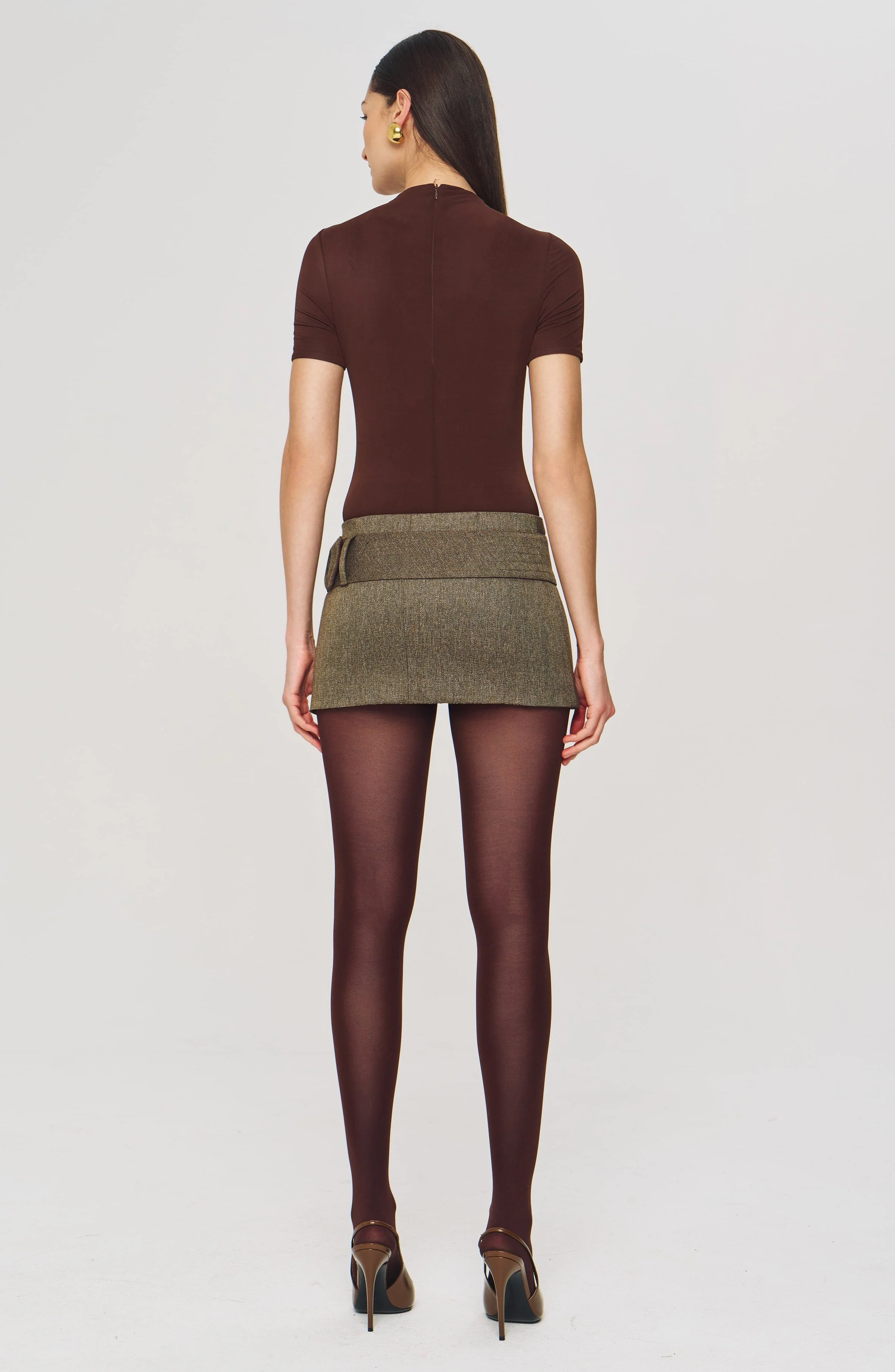Earhart Skirt | Brown Multi - Image 2