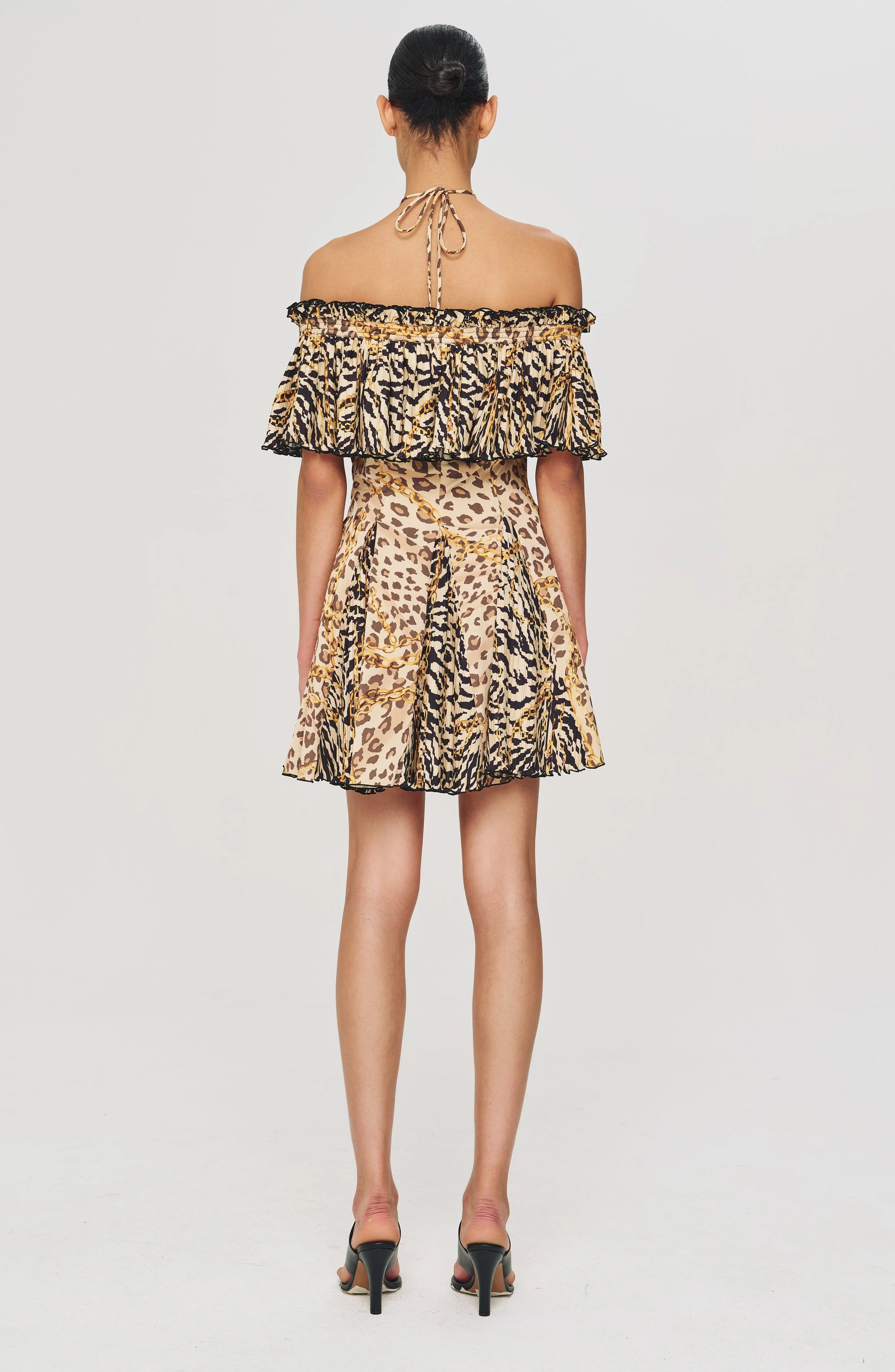 Esmi Dress | Mixed Zebra/Cheeta - Image 2