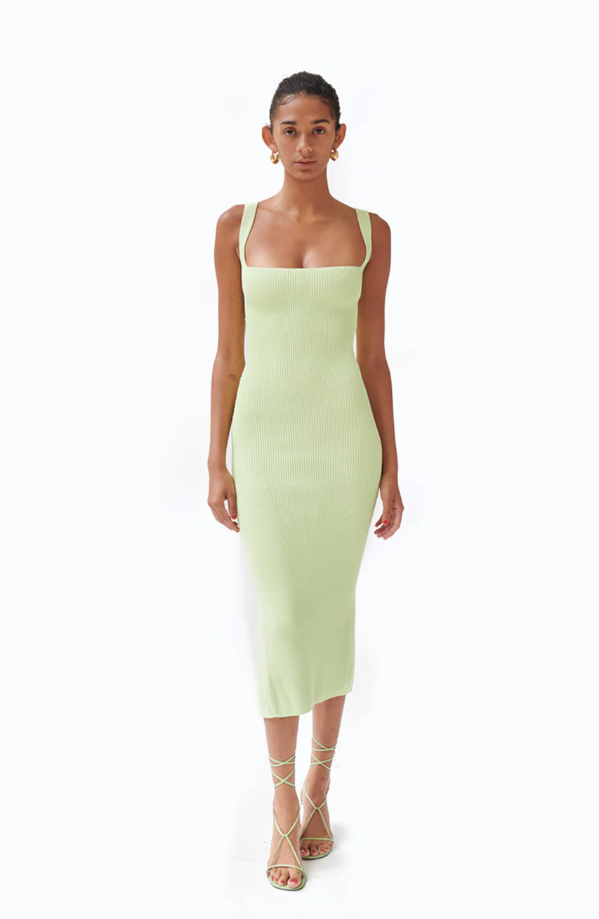 Etia Dress | Butterfly Green