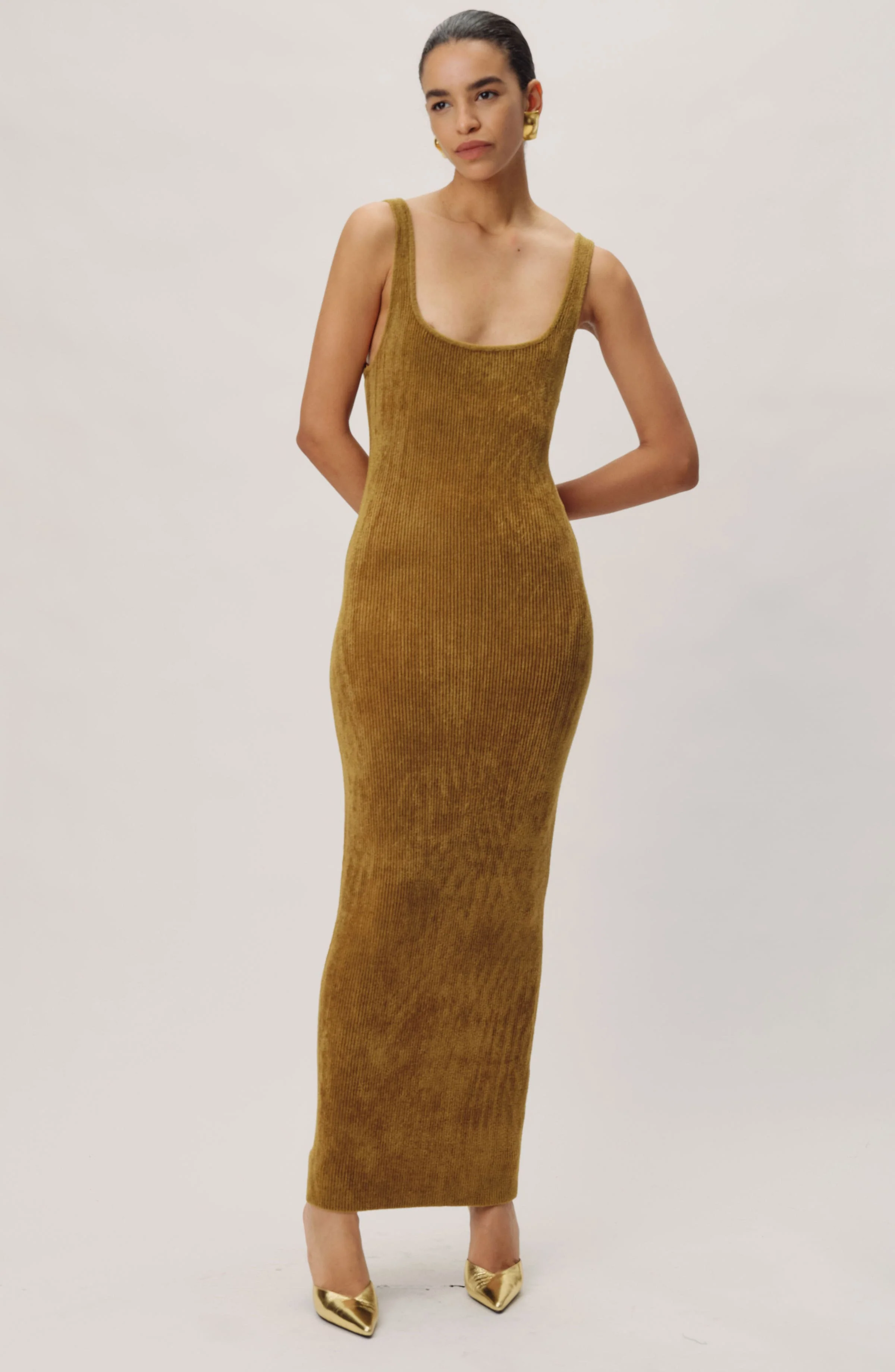 Etia Knit Dress | Moss