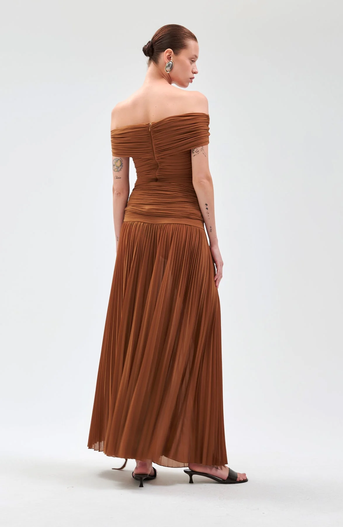 Ines Skirt | Tobacco - Image 2