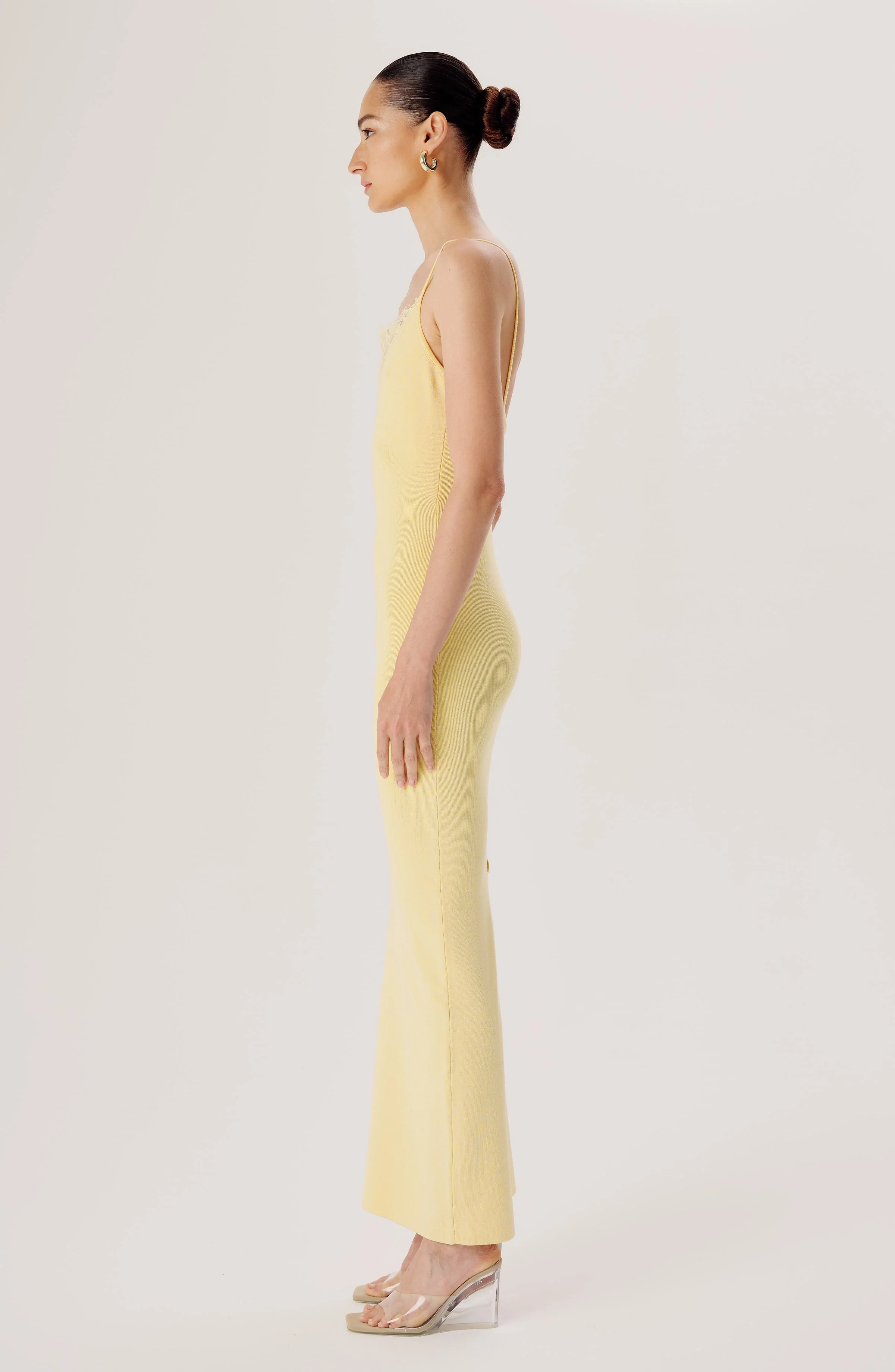 Jenae Knit Dress | Buttercream - Image 2