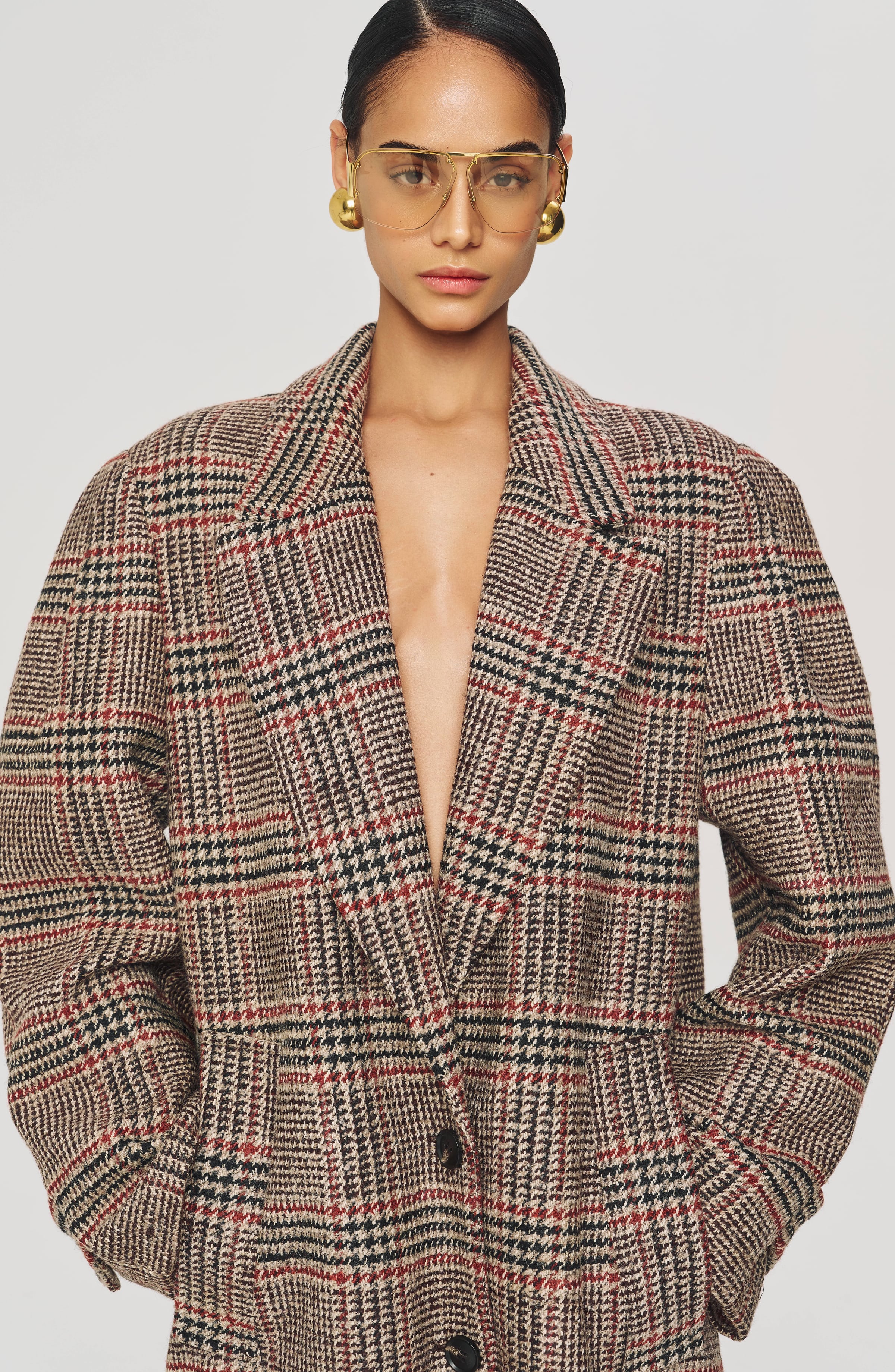 Jenkins Coat | Light Multi - Image 2