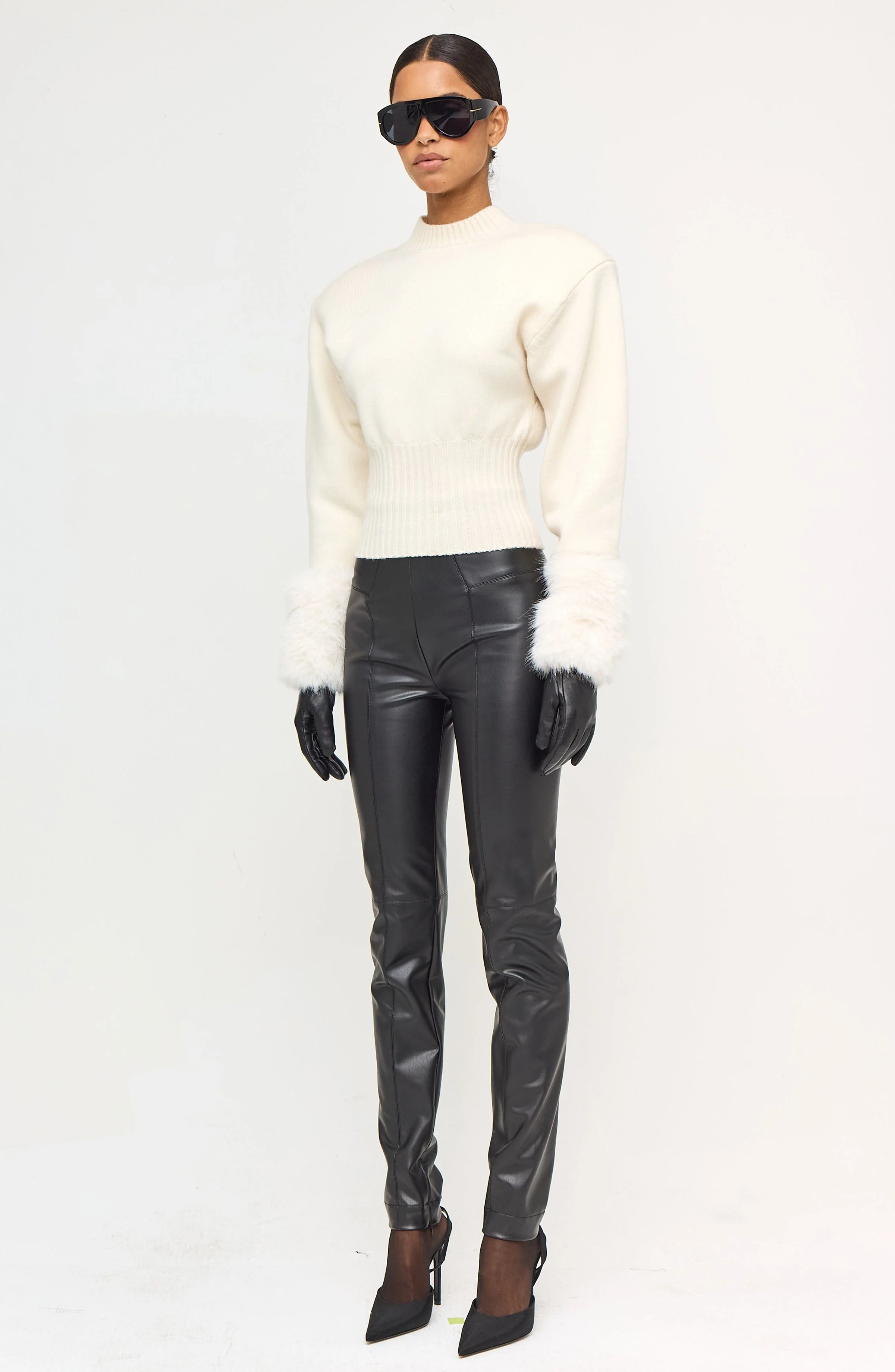 Jenner Knit Top | Ivory - Image 3