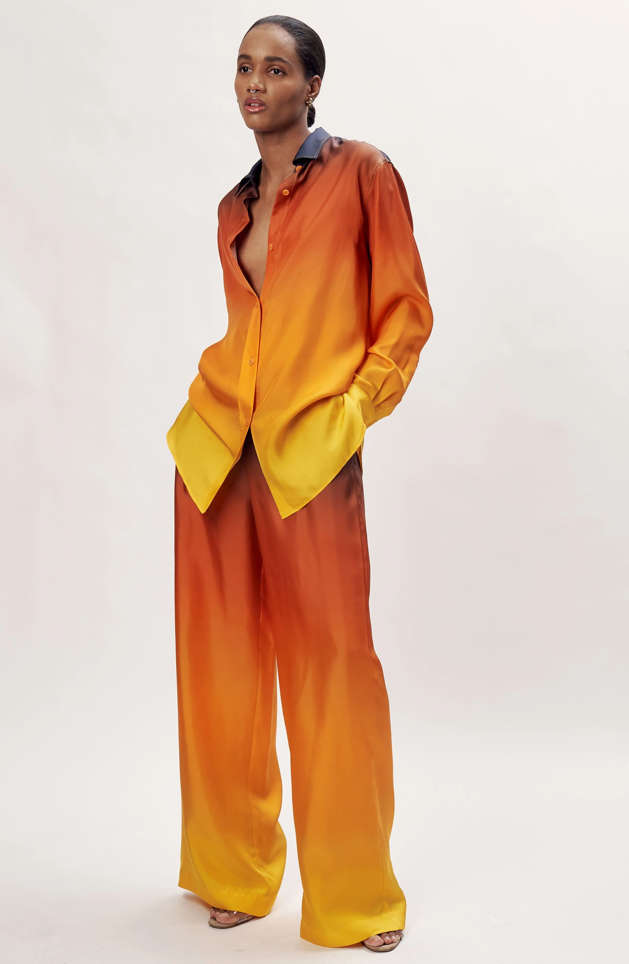 Kia Pant | Ombre Orange Multi - Image 2